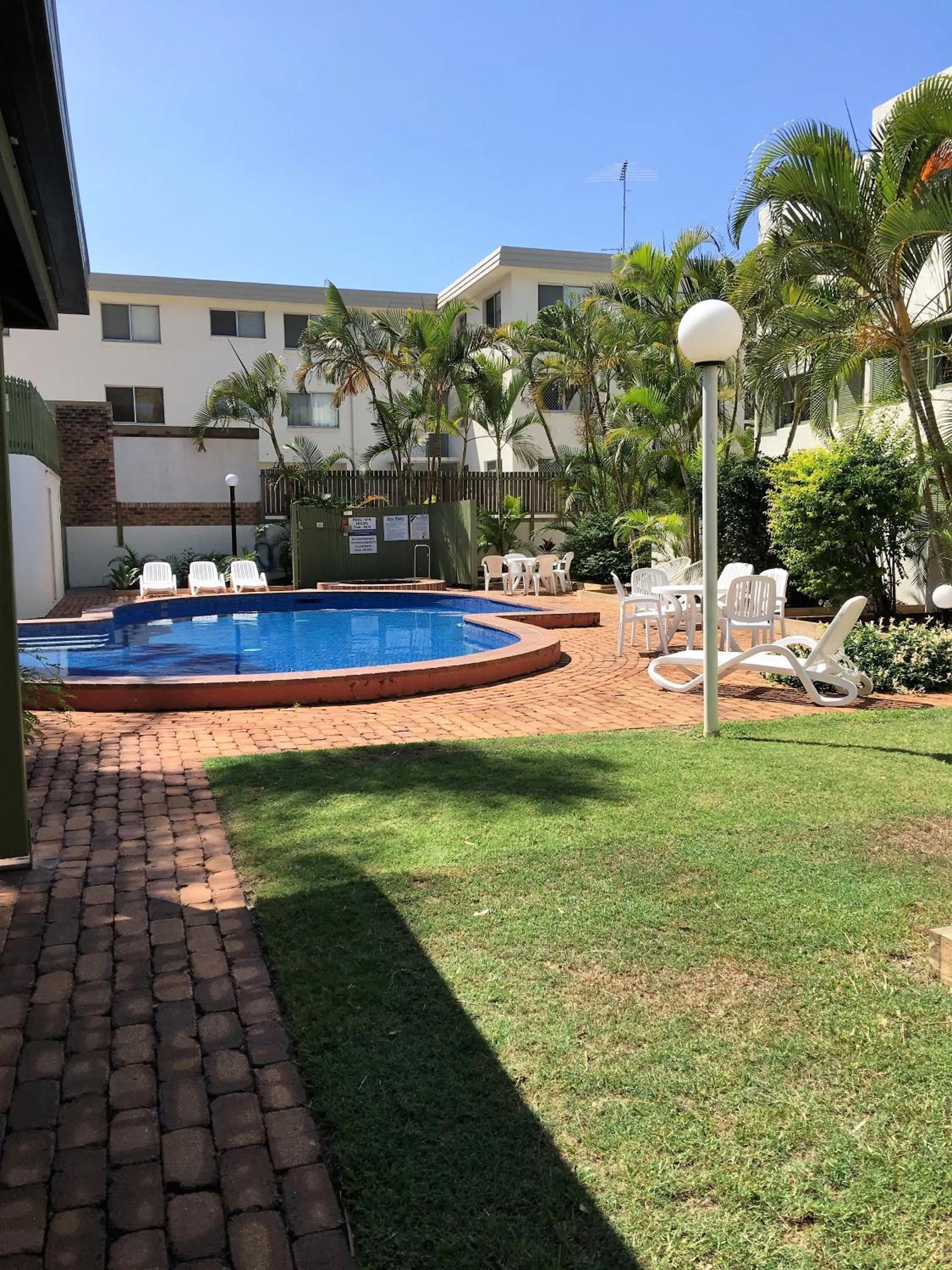 Swimming pool in Camargue Beachfront Apartments