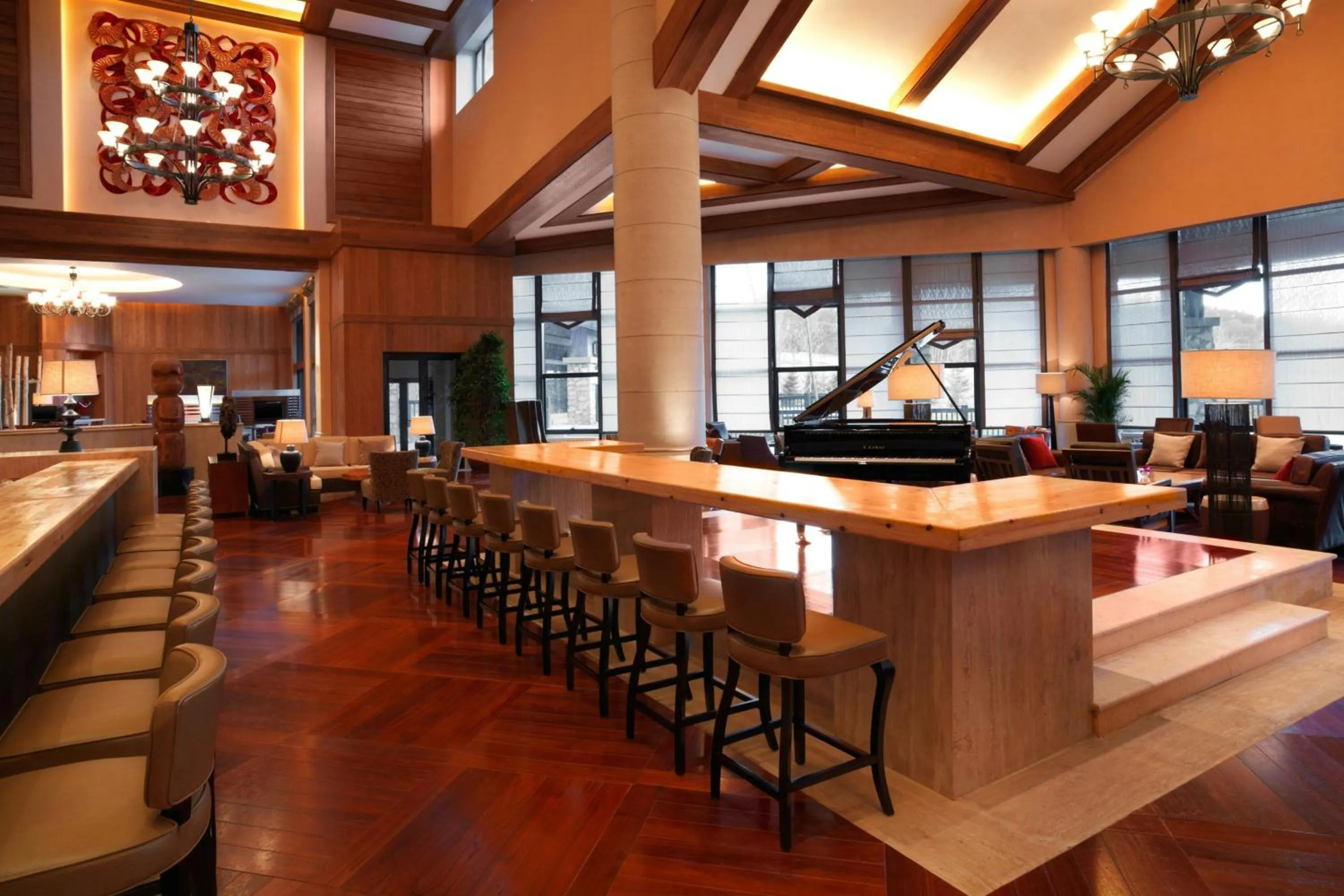 Lobby or reception in Sheraton Changbaishan Resort