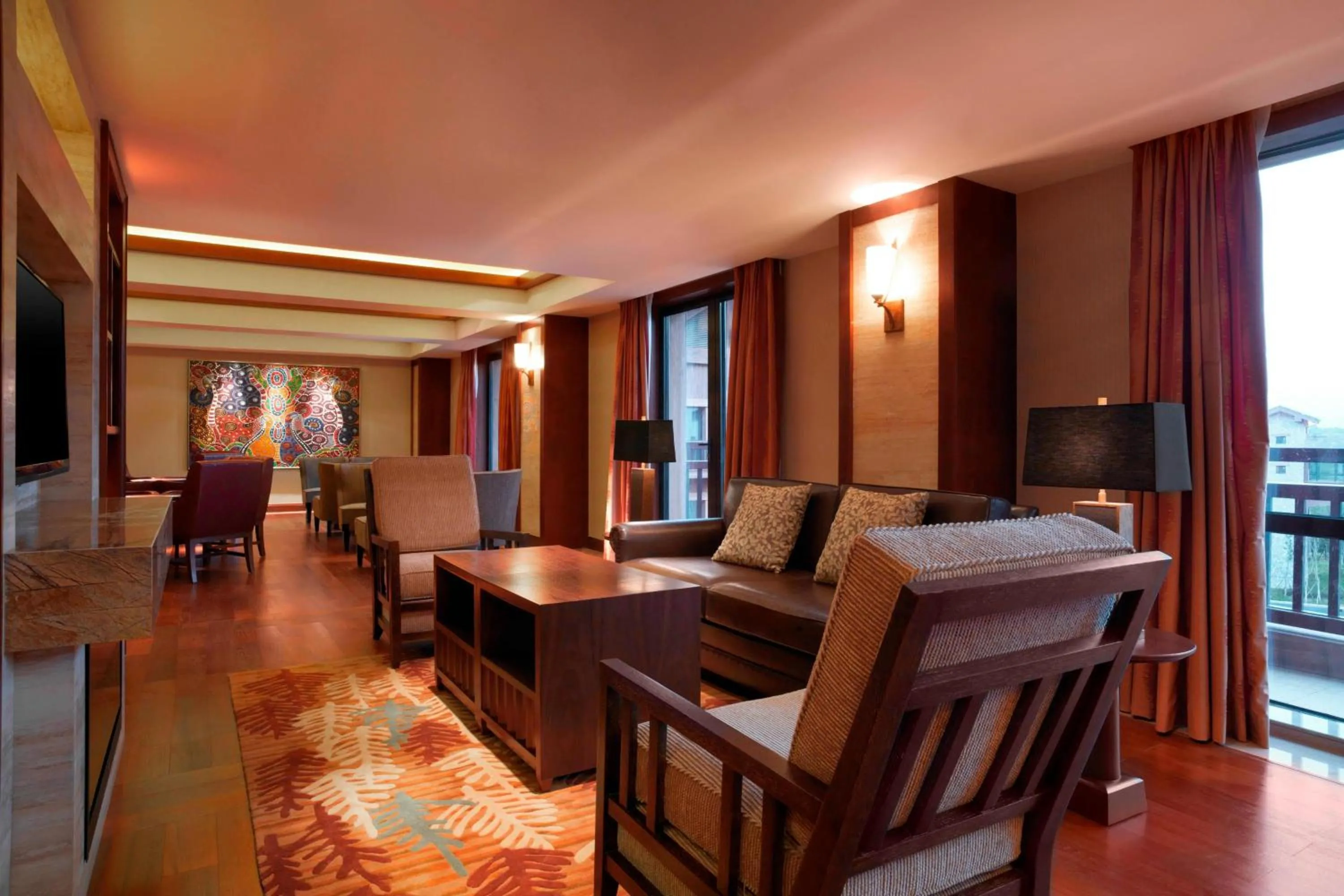 Lounge or bar in Sheraton Changbaishan Resort