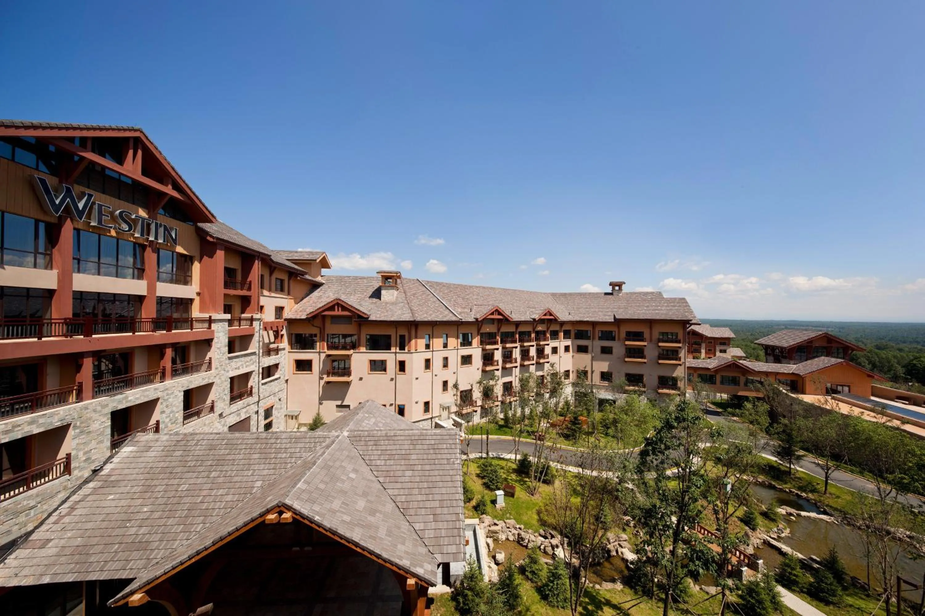 Property building in The Westin Changbaishan Resort