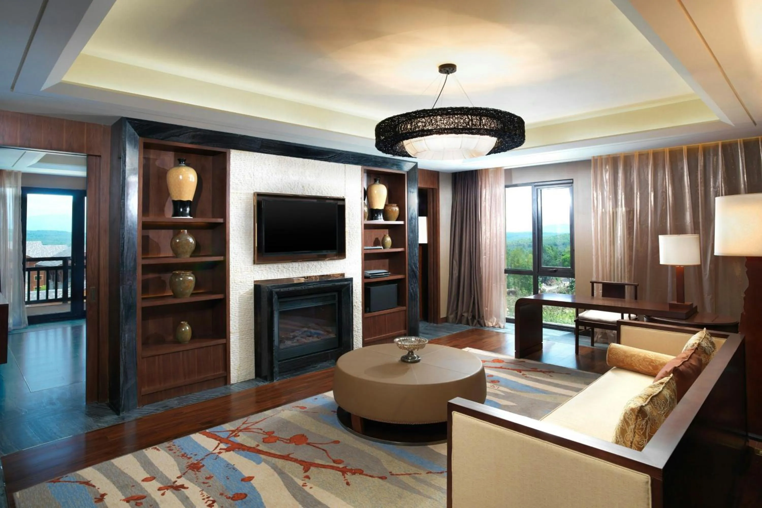 Living room in The Westin Changbaishan Resort