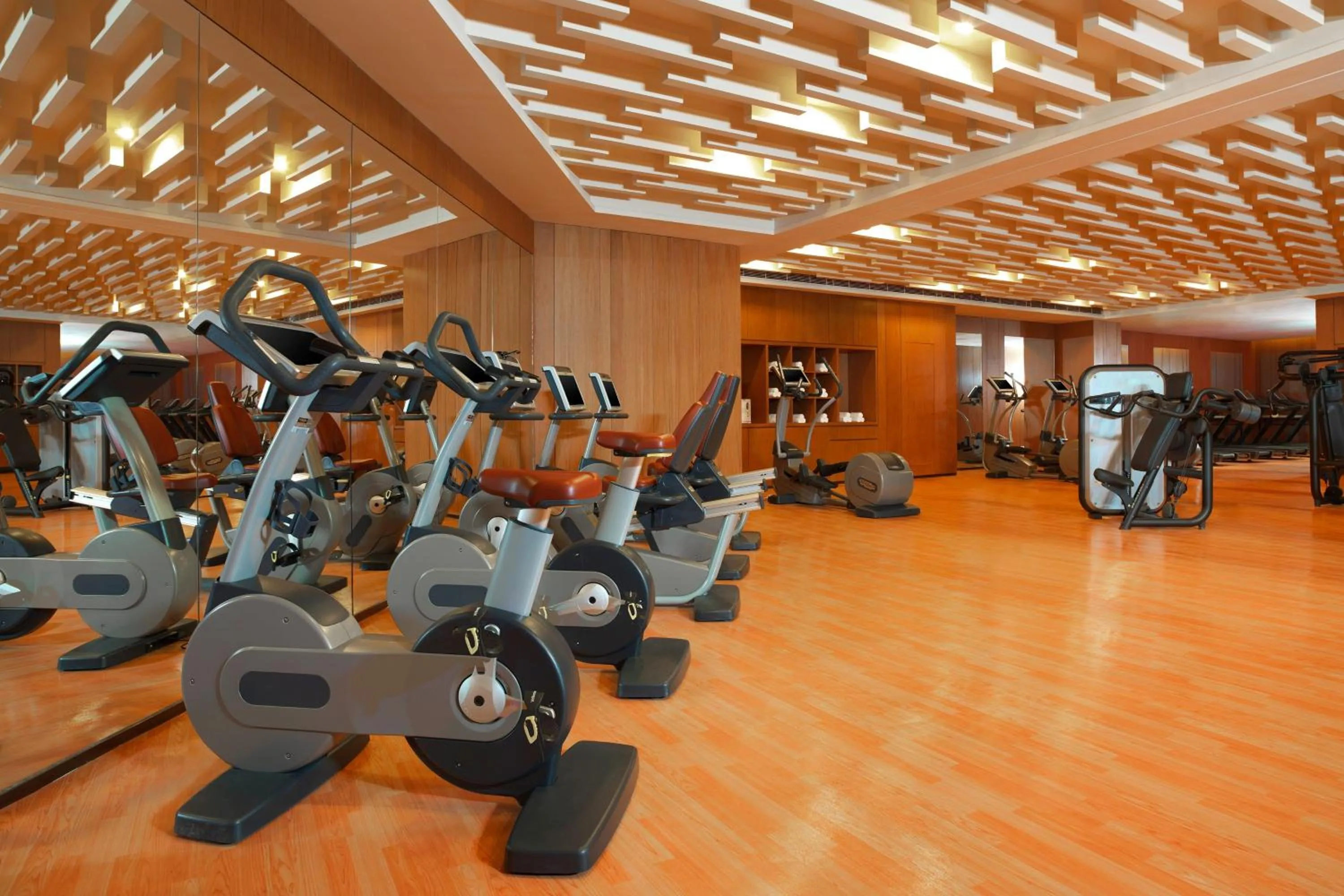 Fitness centre/facilities in The Westin Changbaishan Resort