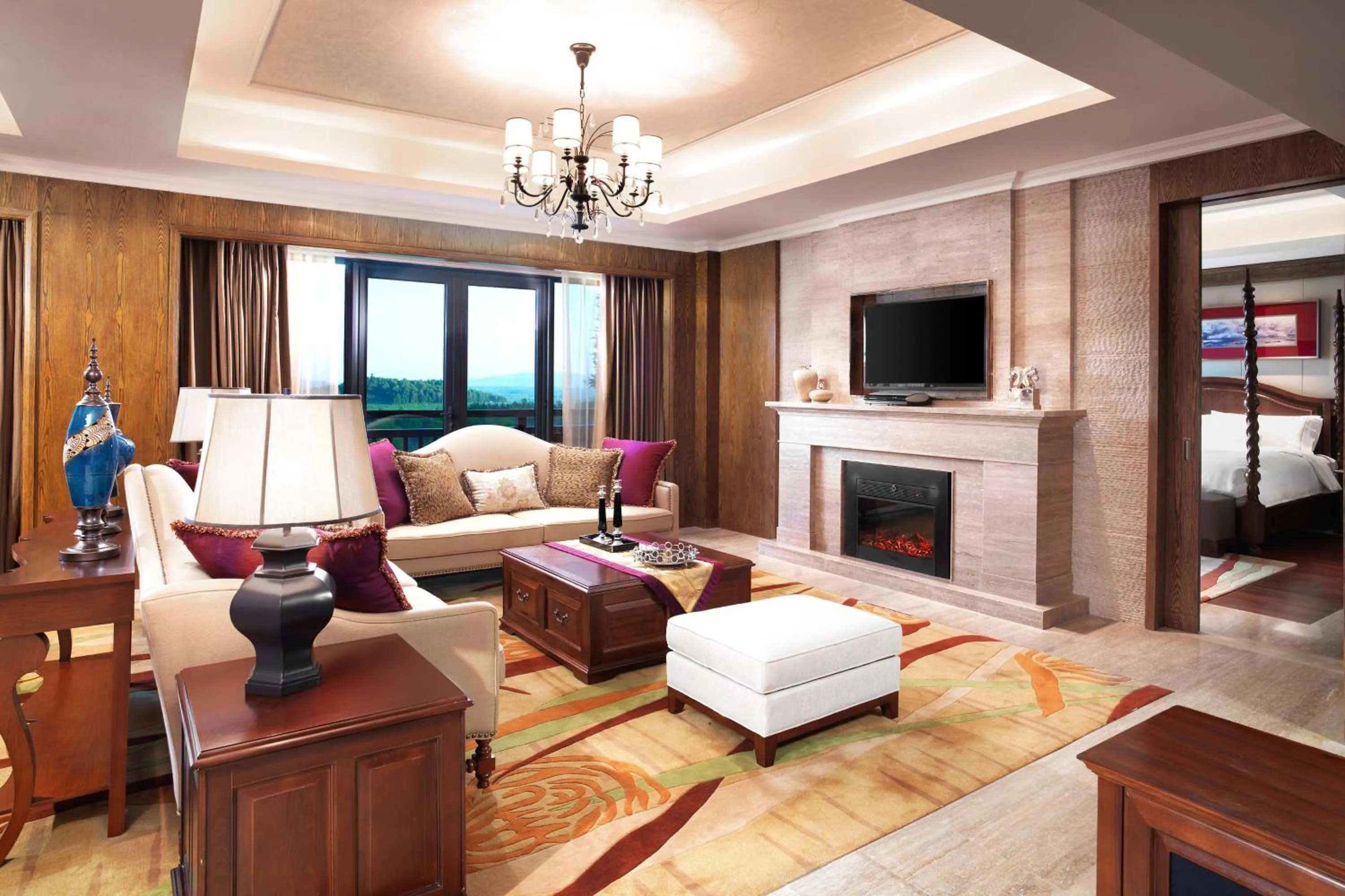 Bedroom in The Westin Changbaishan Resort