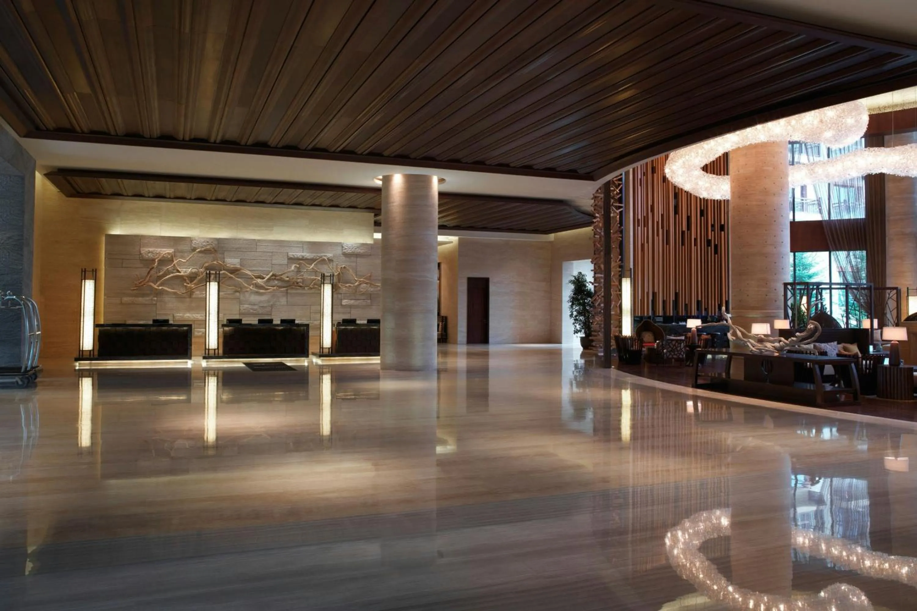 Lobby or reception in The Westin Changbaishan Resort