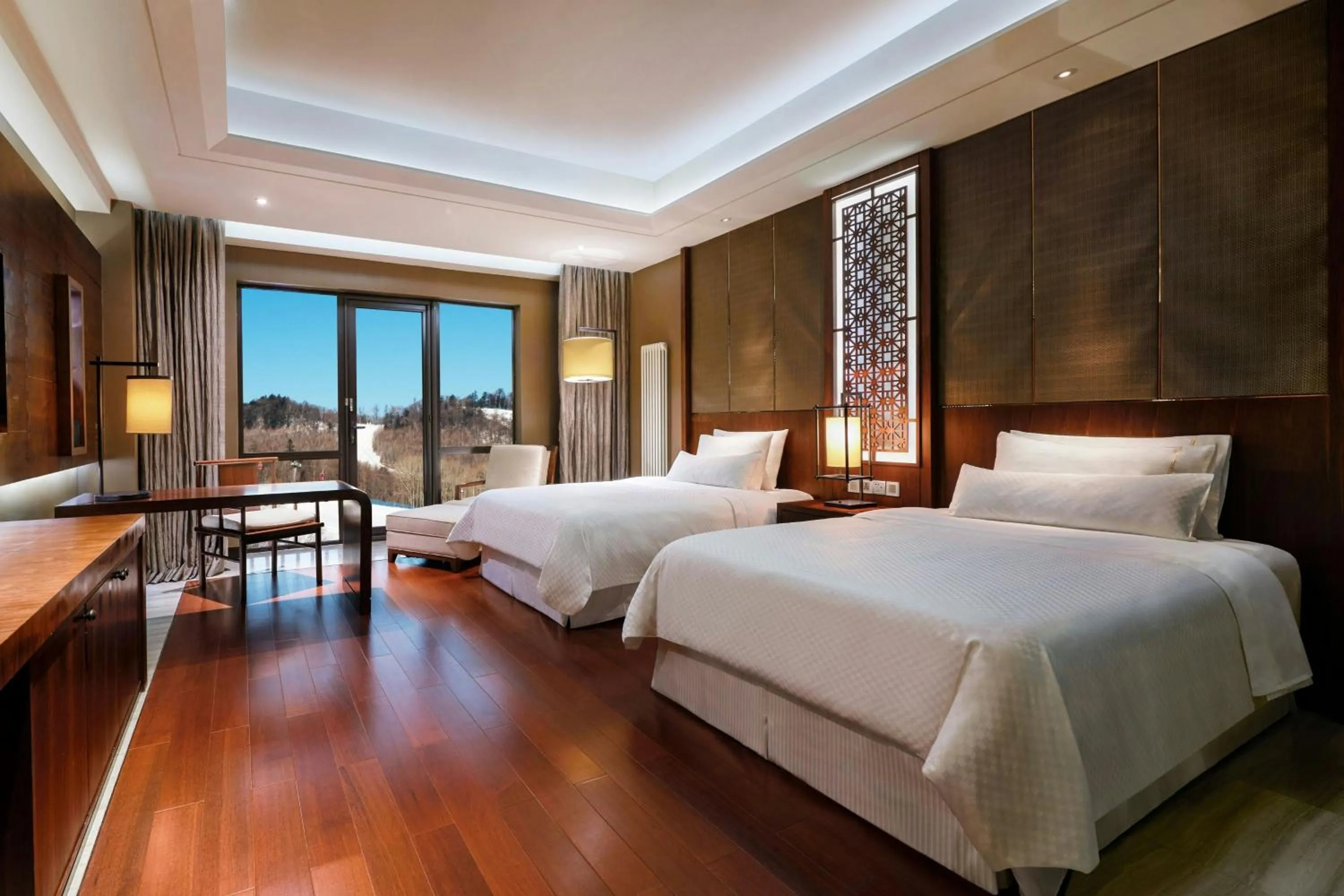 Bedroom, Bed in The Westin Changbaishan Resort