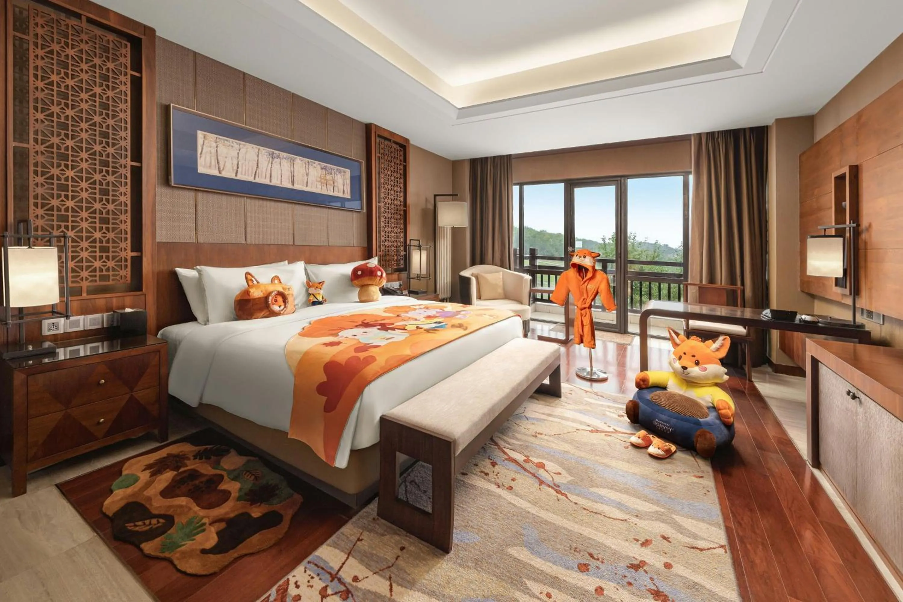 Photo of the whole room, Bed in The Westin Changbaishan Resort