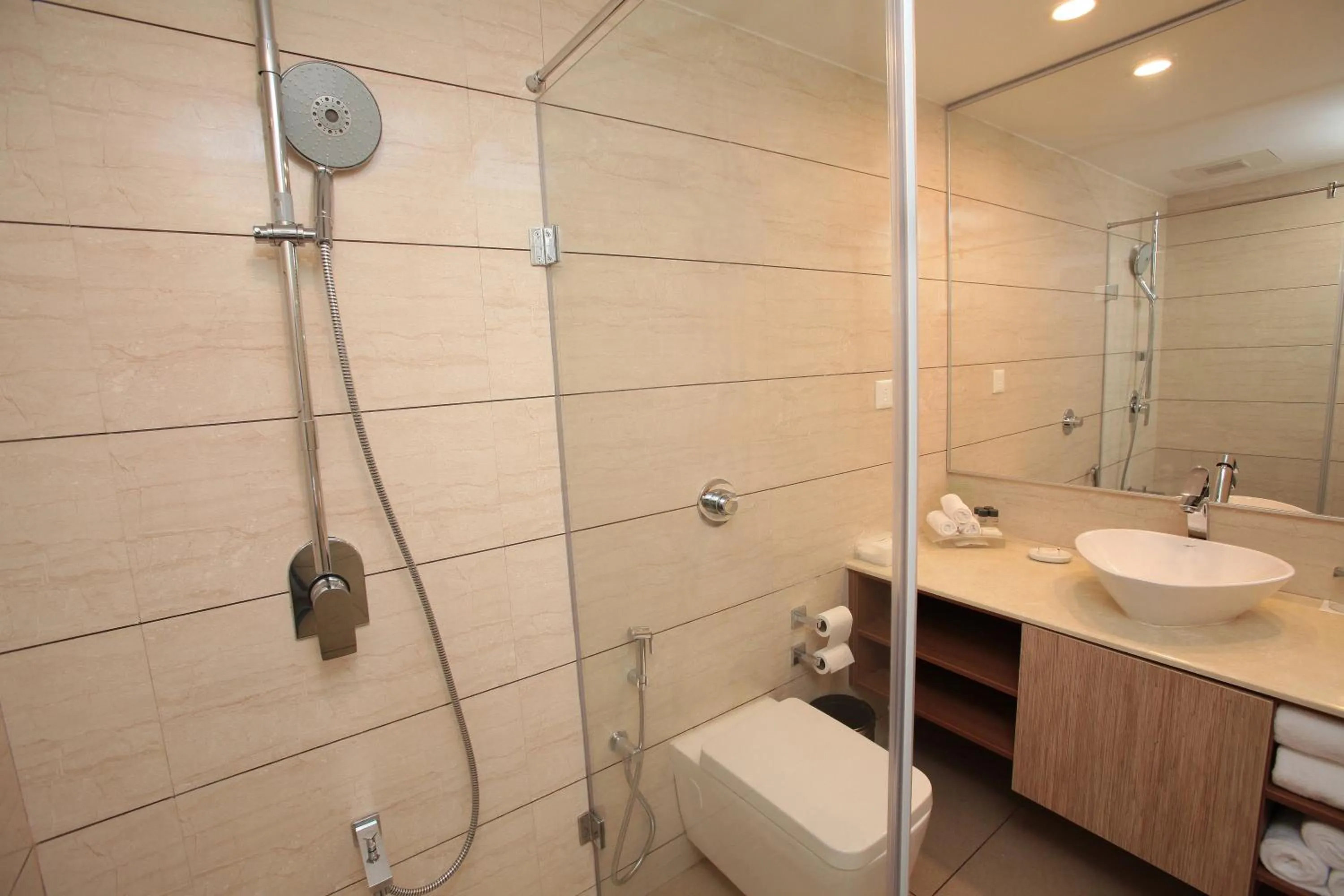 Toilet in Holiday Inn Resort Goa by IHG