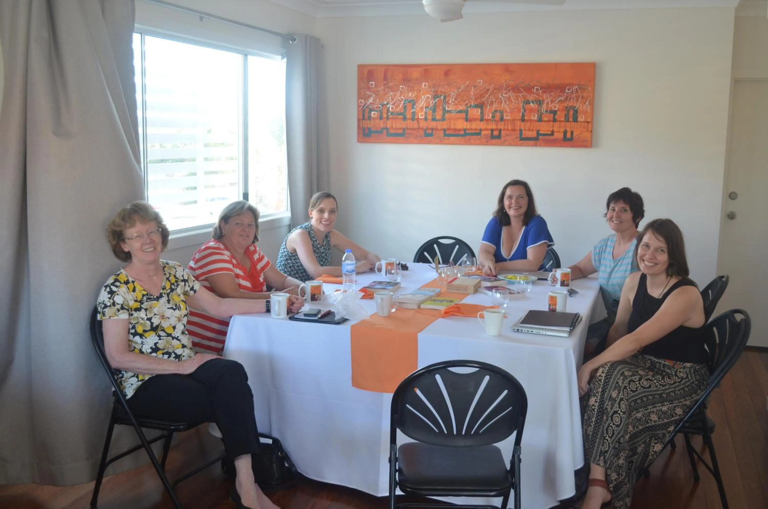 People in La Costa Beachside Motel