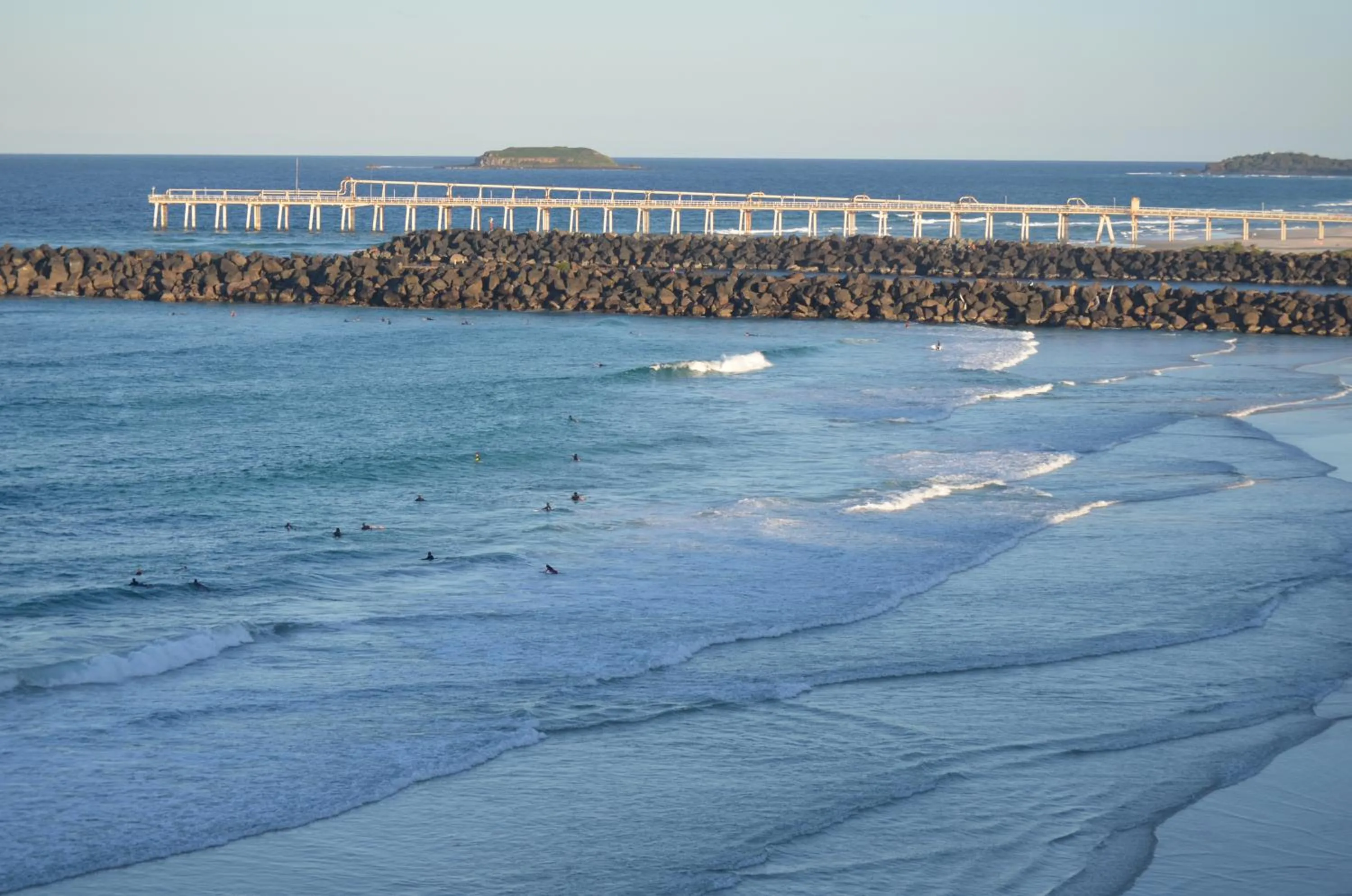 Beach in La Costa Beachside Motel