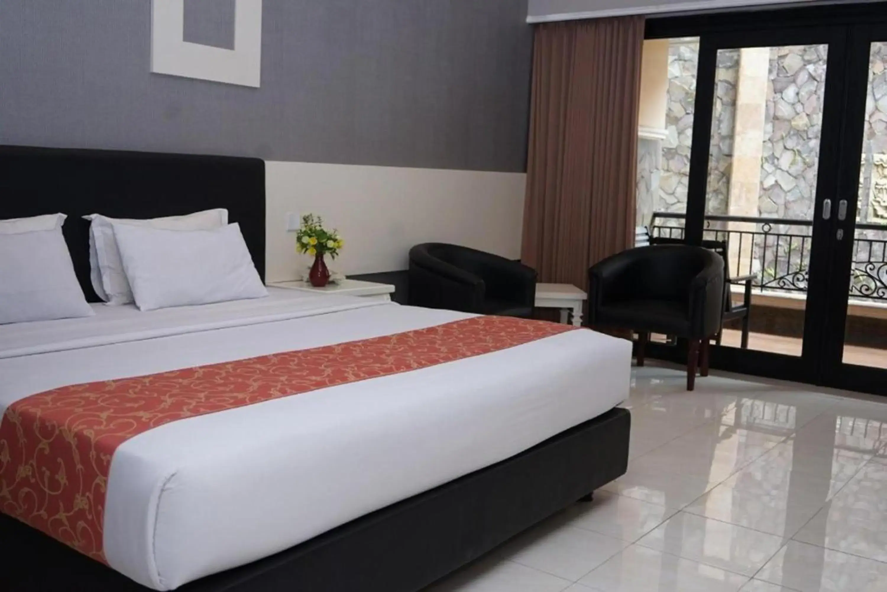 Bed in Luminor Hotel Jember By WH Bed in Luminor Hotel Jember By WH
