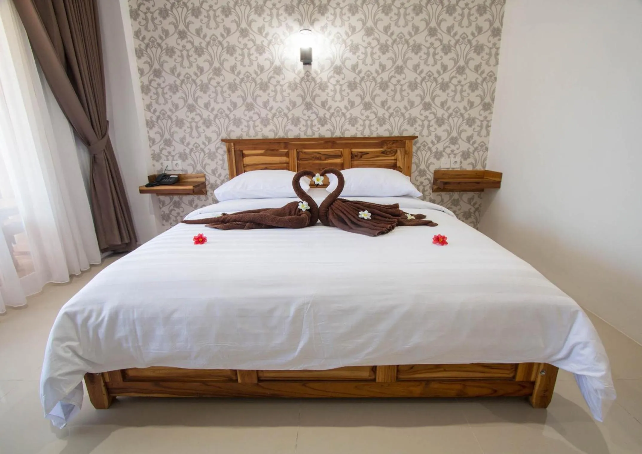 Bed in Central Inn Senggigi