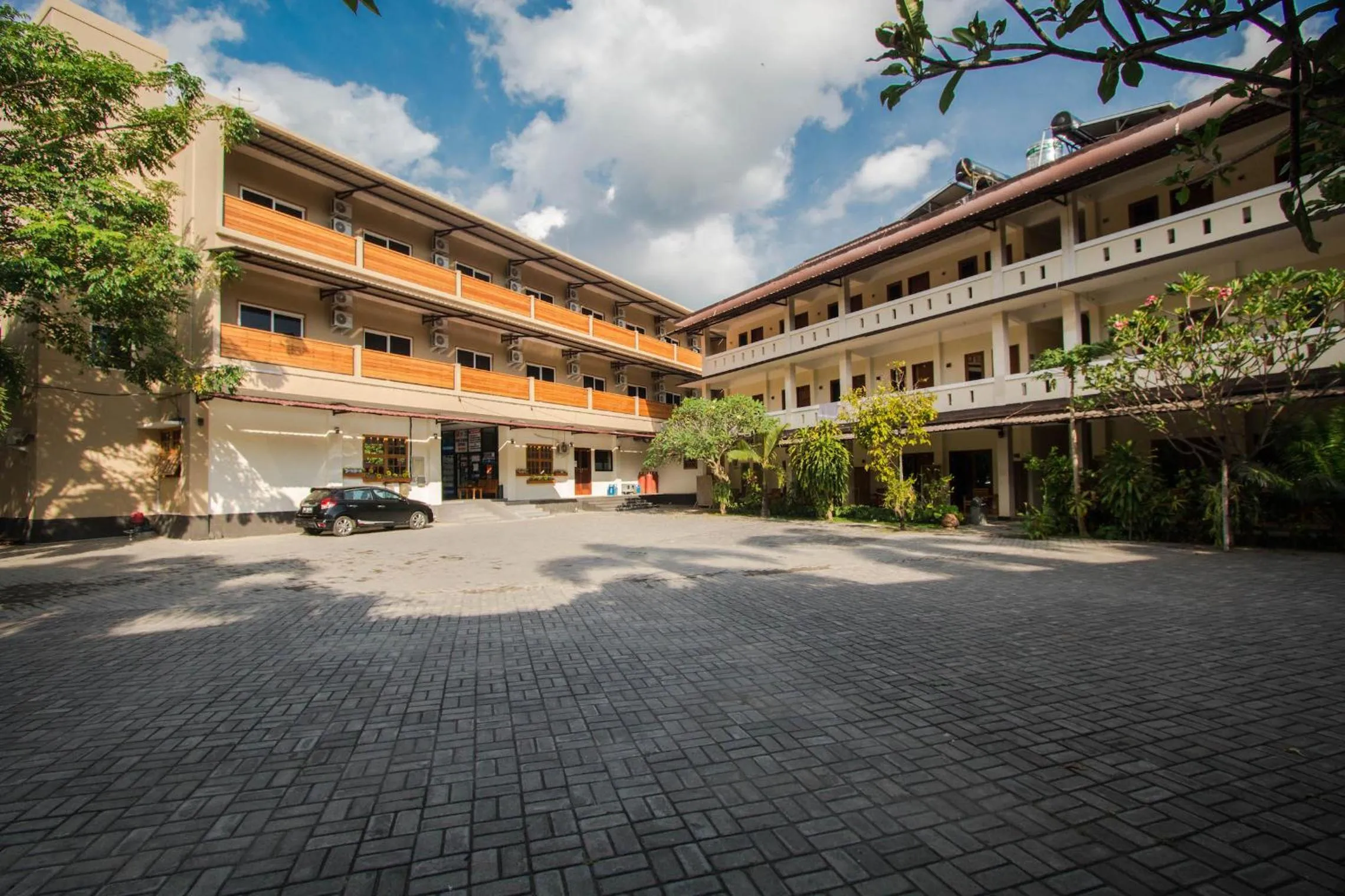 Text overlay in Central Inn Senggigi