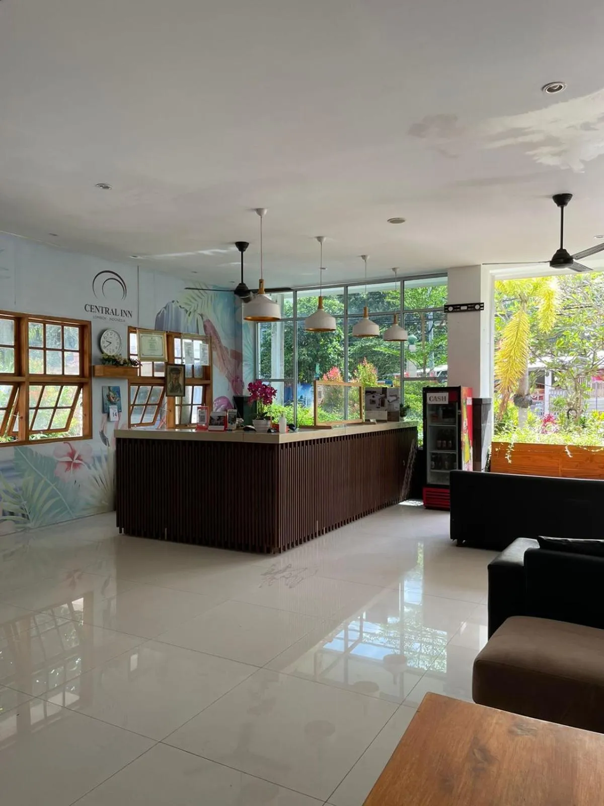 Lobby or reception in Central Inn Senggigi
