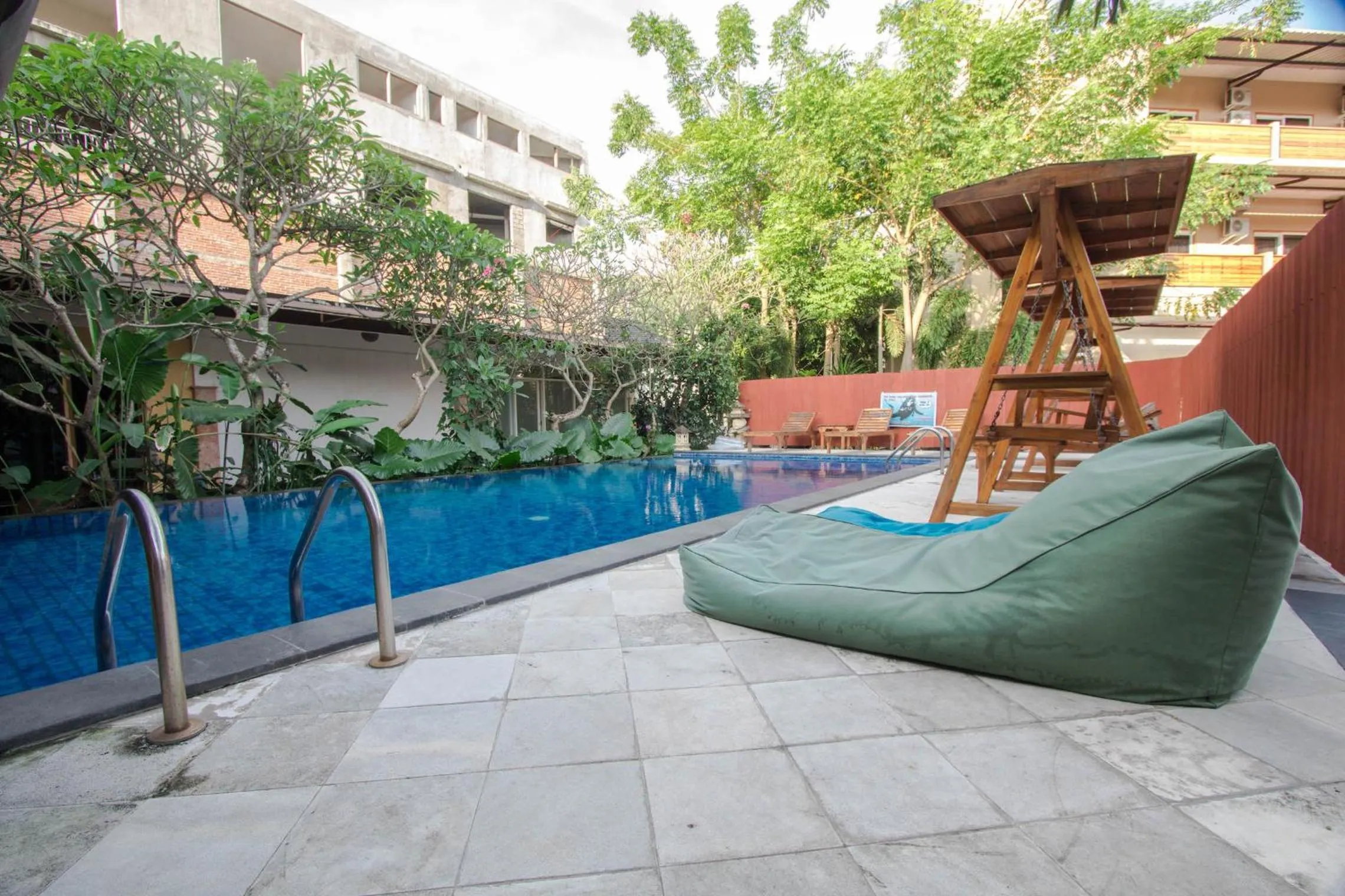 Swimming pool in Central Inn Senggigi
