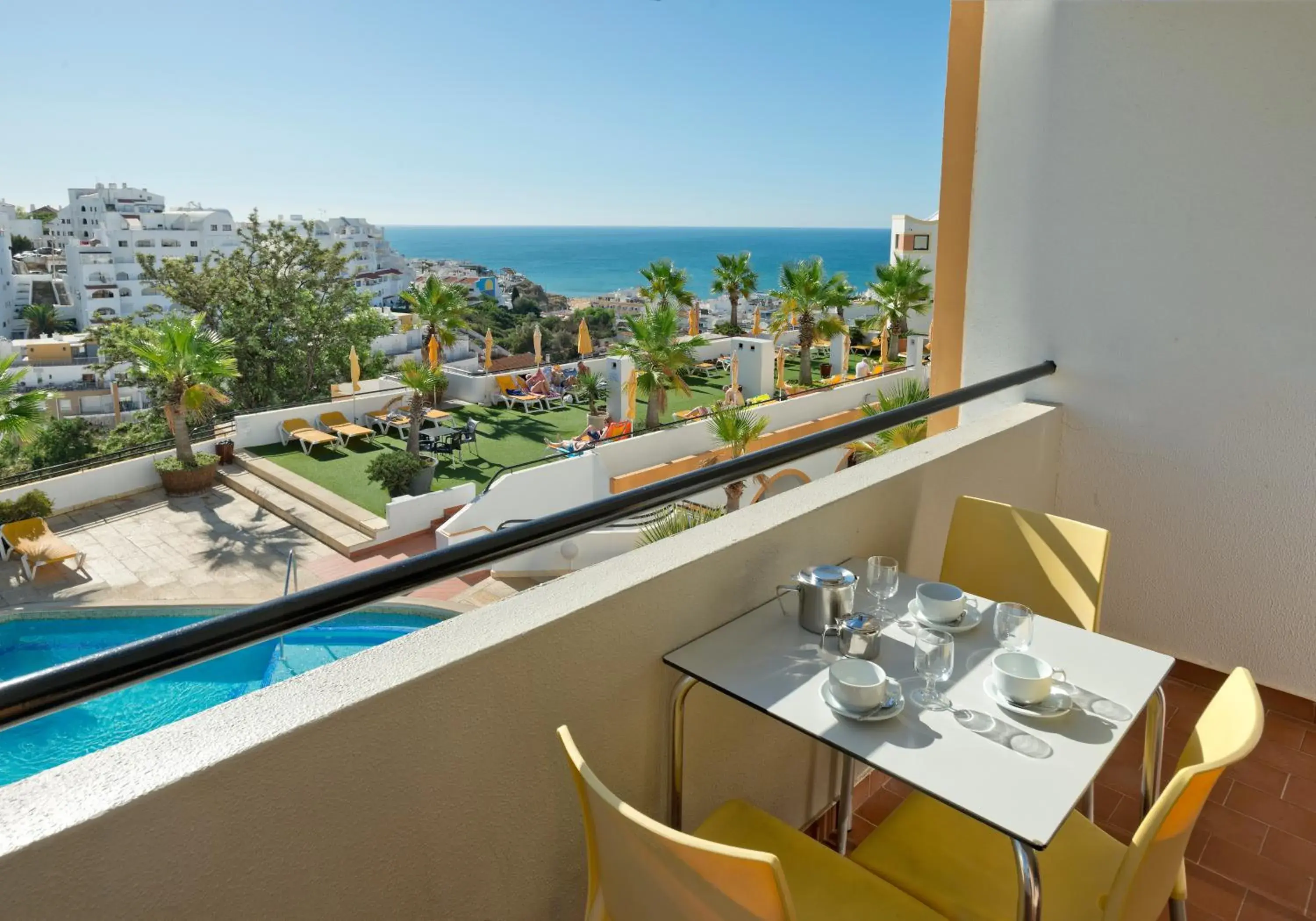 Pool view in Alfagar Cerro Malpique Pool view in Alfagar Cerro Malpique