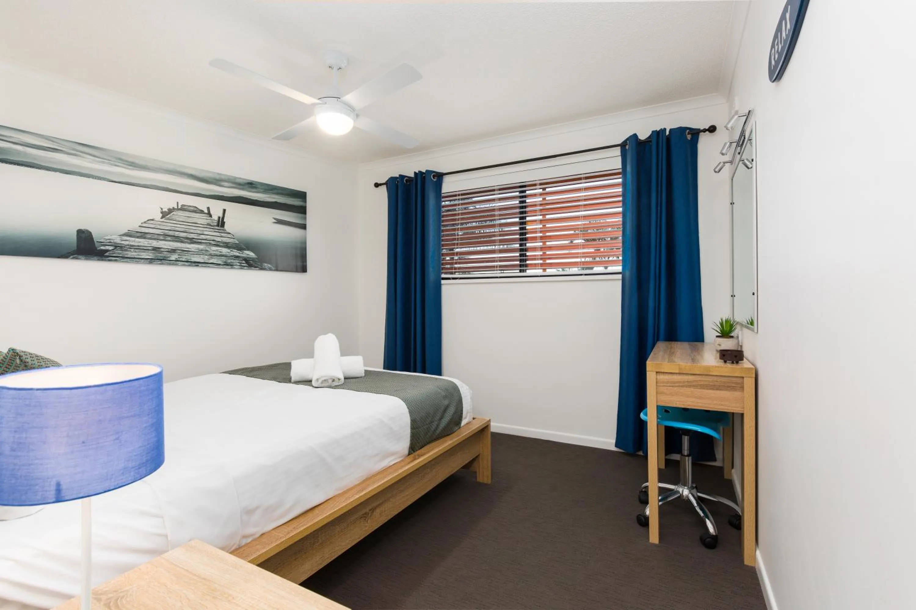 Bed in Marcoola Beach Resort