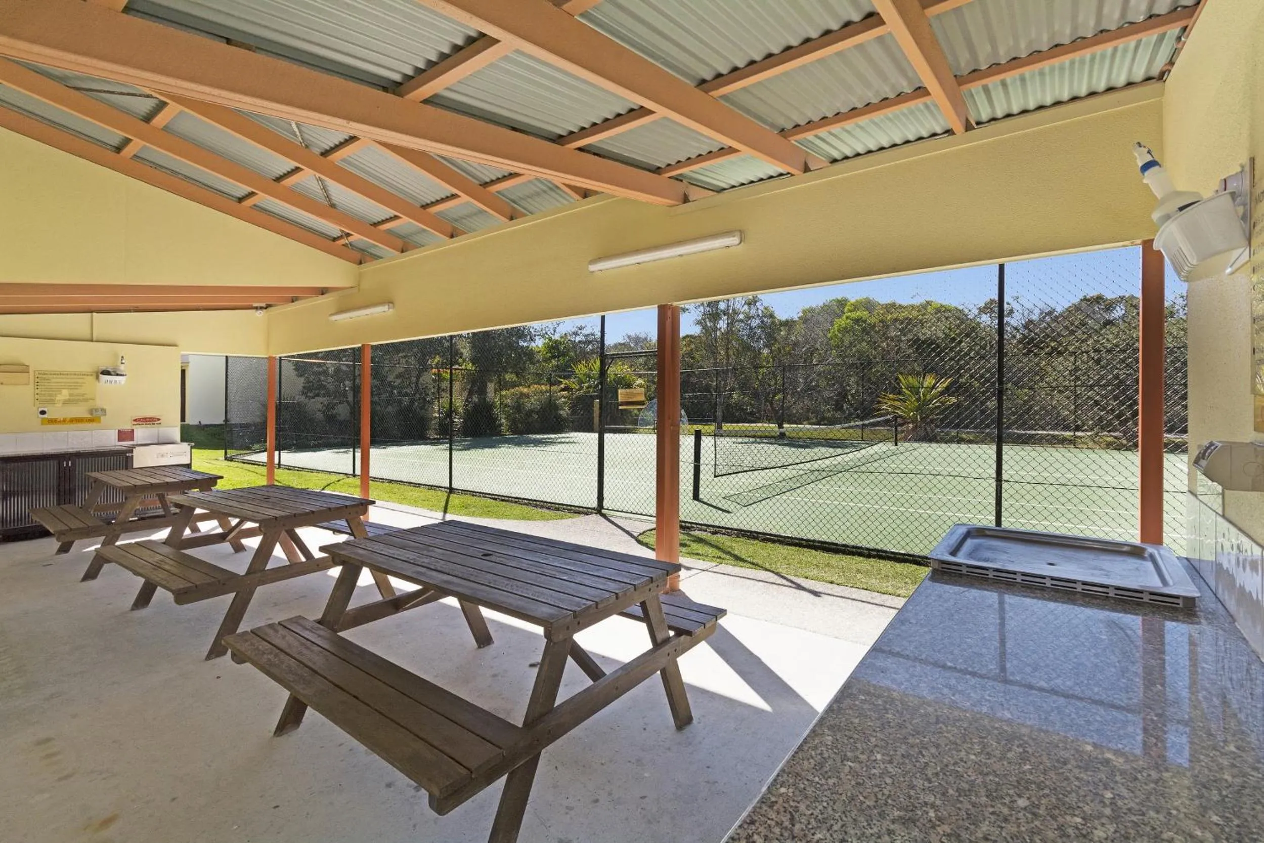 BBQ facilities in Marcoola Beach Resort