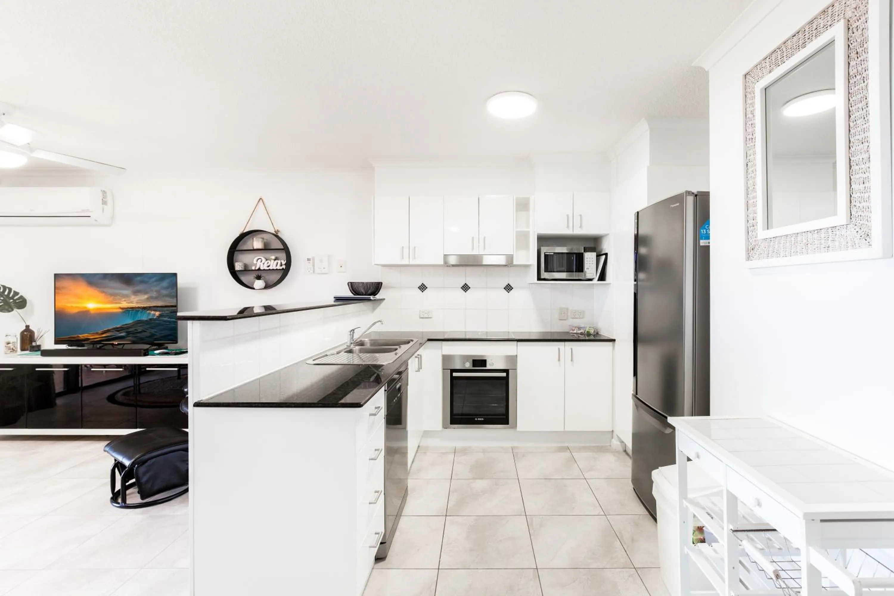 Kitchen or kitchenette in Marcoola Beach Resort
