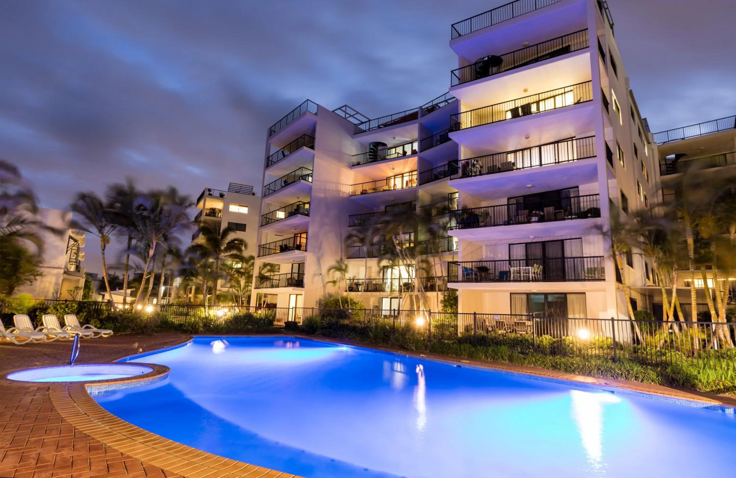 Swimming pool in Marcoola Beach Resort