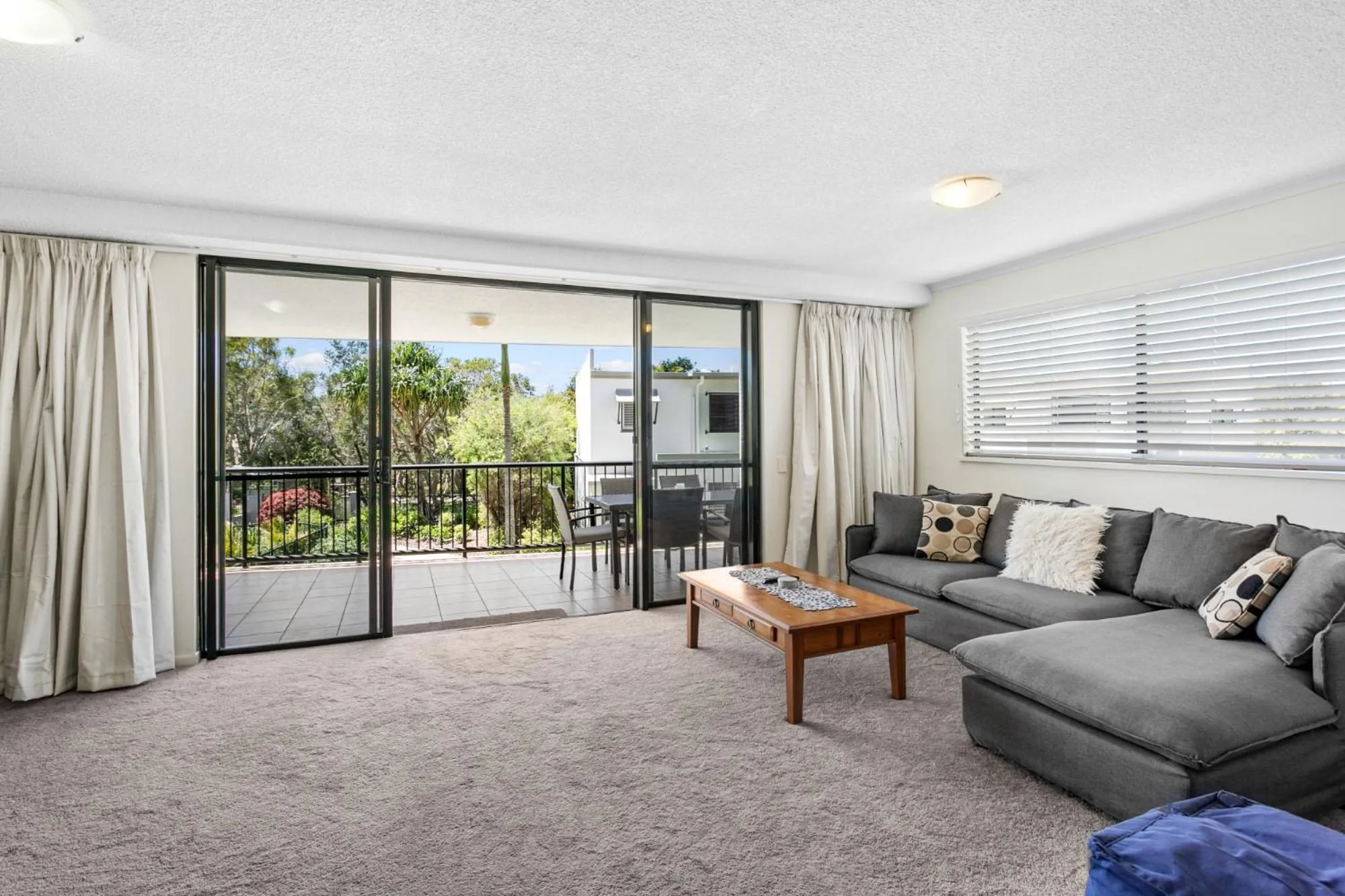 Living room in Marcoola Beach Resort