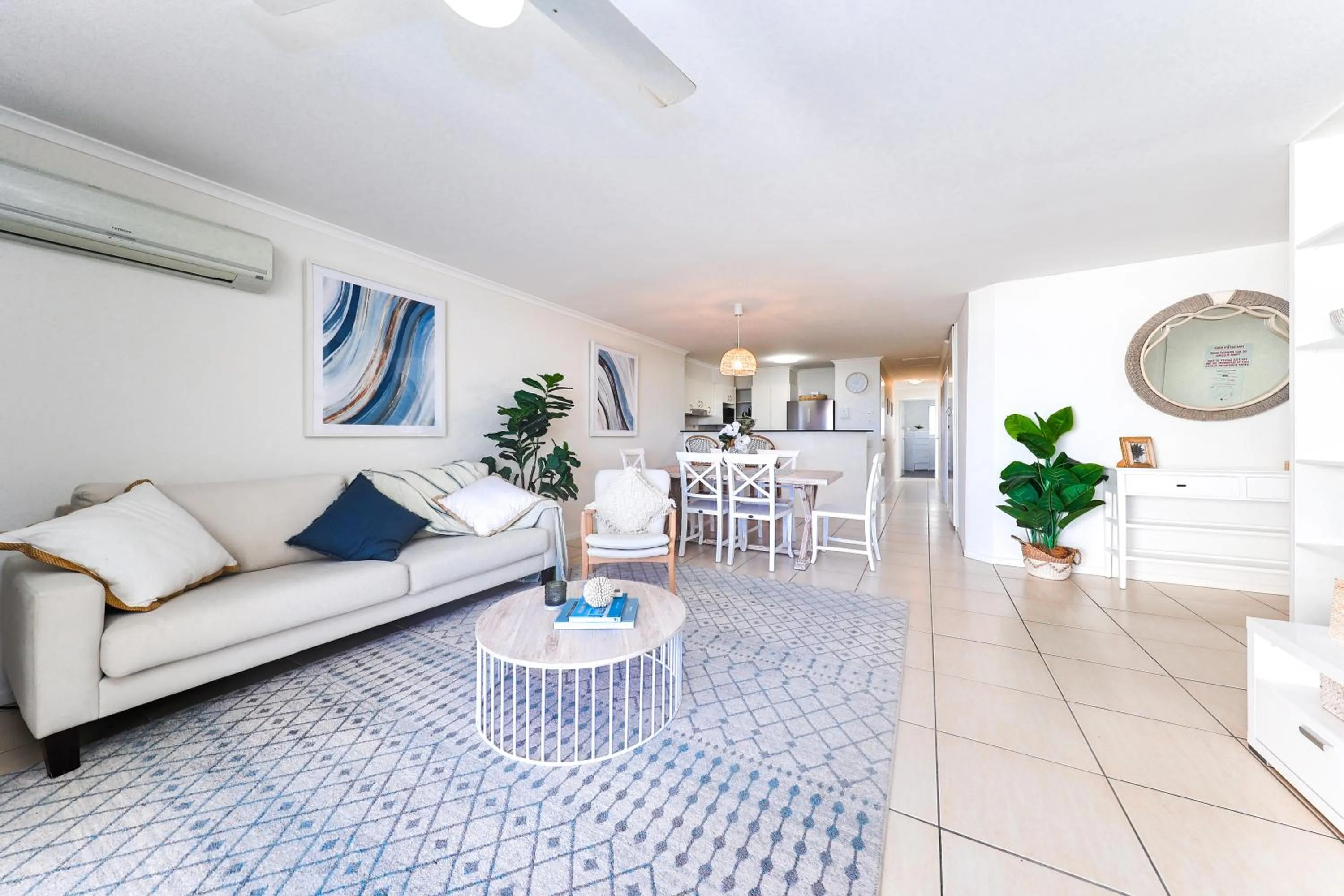 Living room in Marcoola Beach Resort