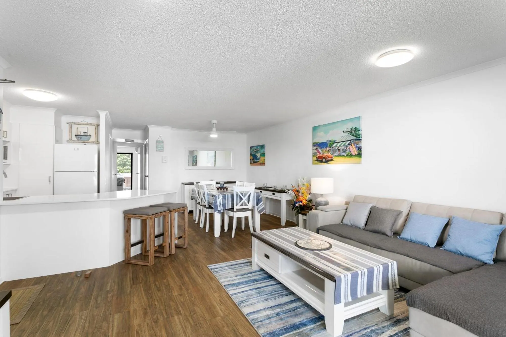 Living room in Marcoola Beach Resort