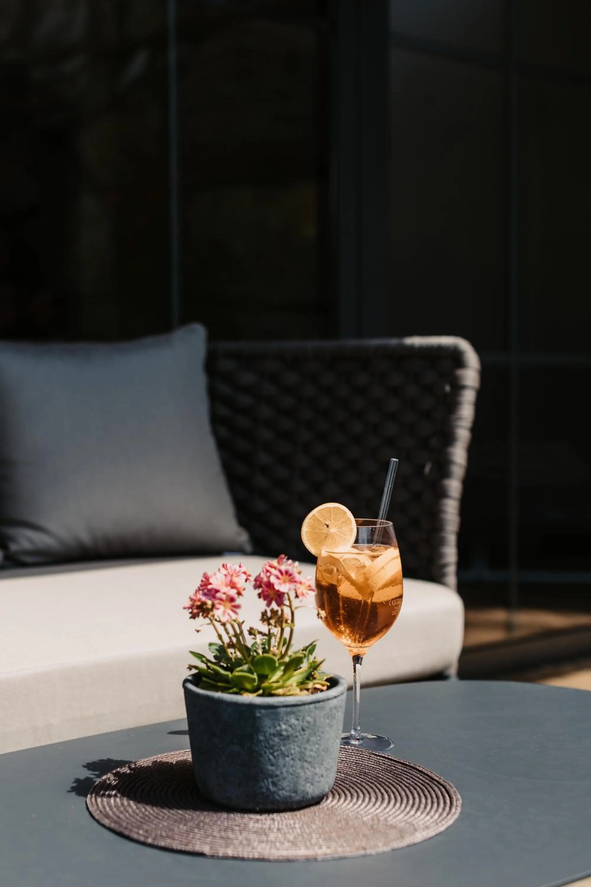 Seating area in Gut Berg Naturhotel