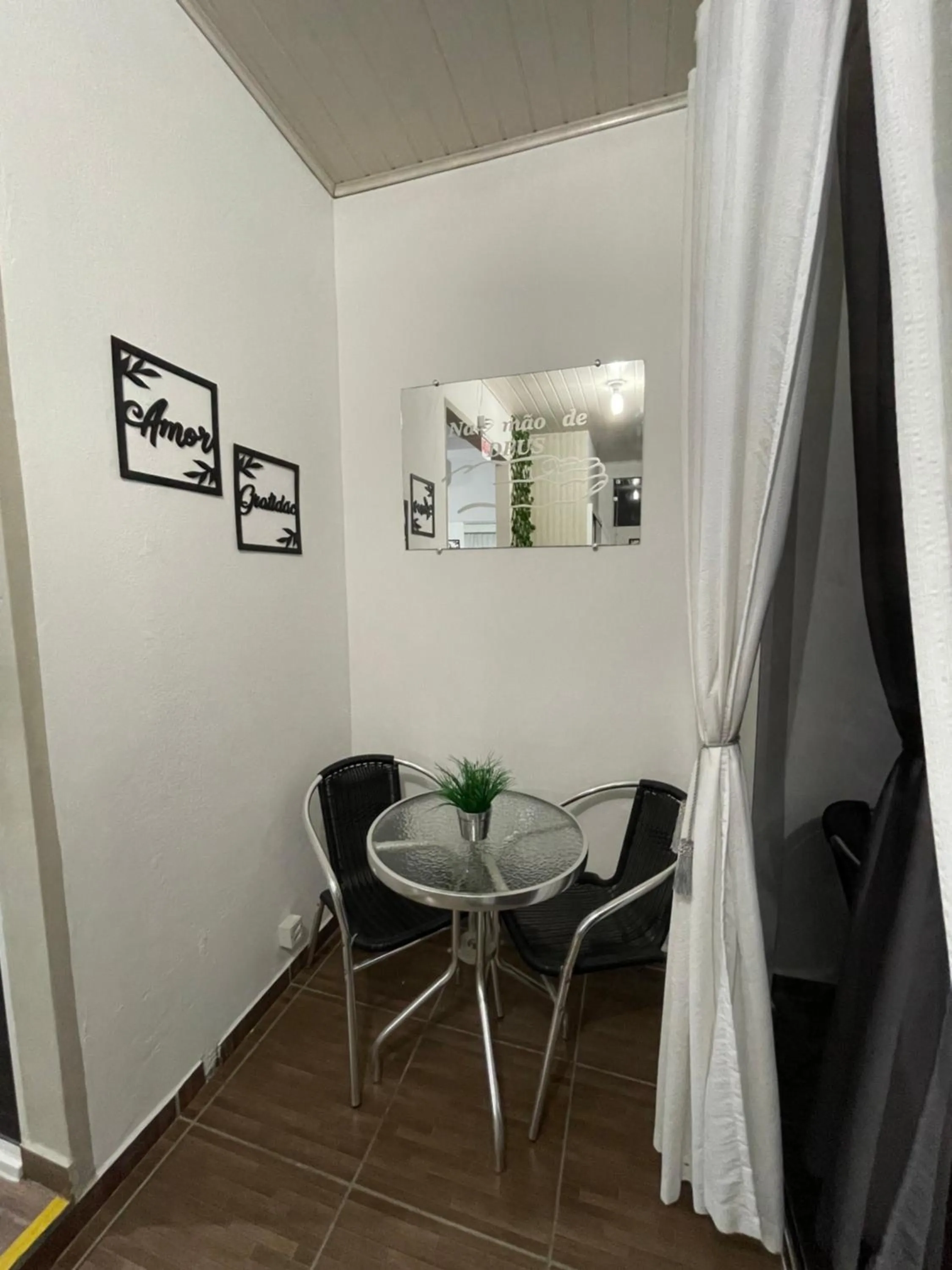 Seating area in Penha Parque Pousada
