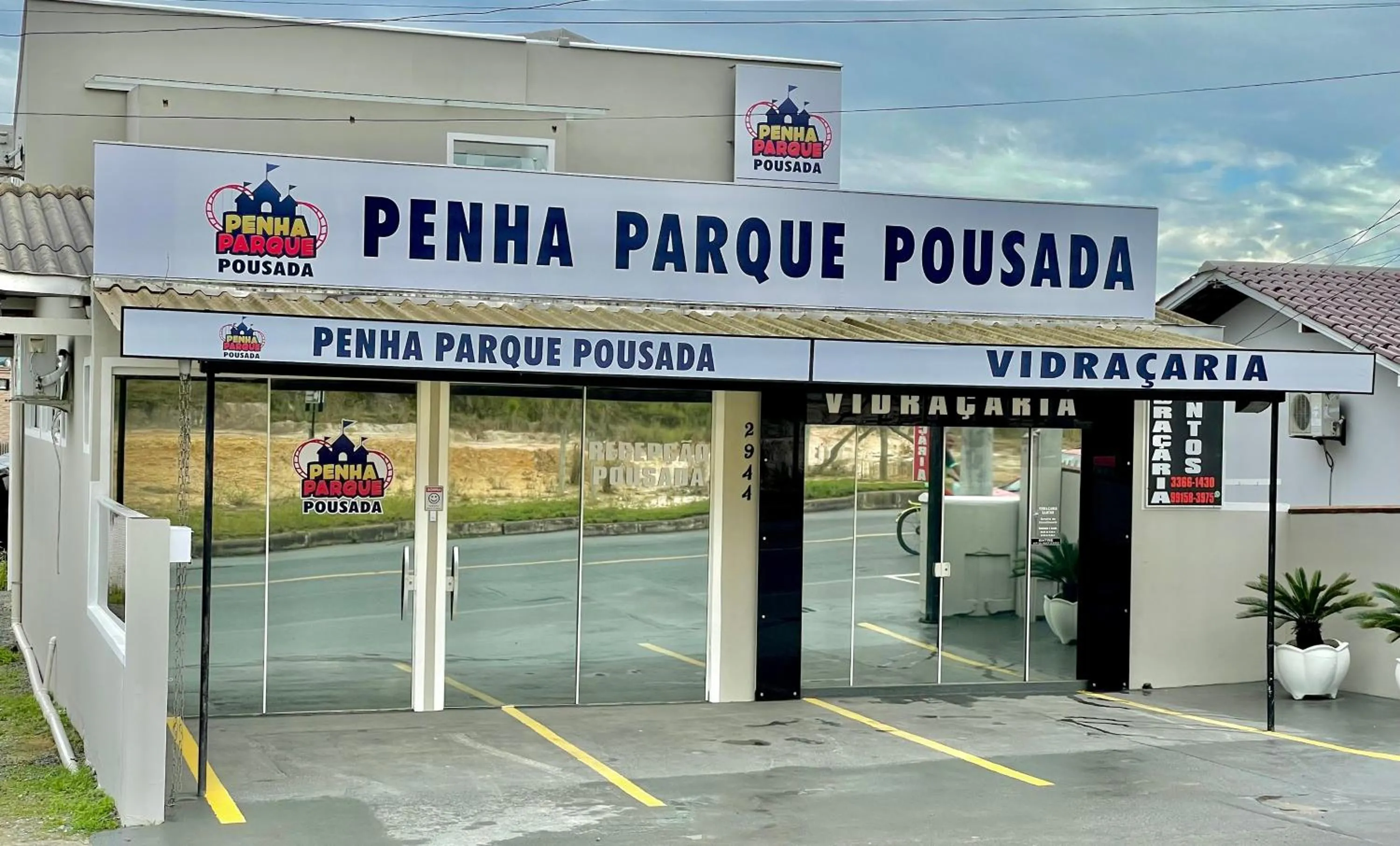 Facade/entrance in Penha Parque Pousada