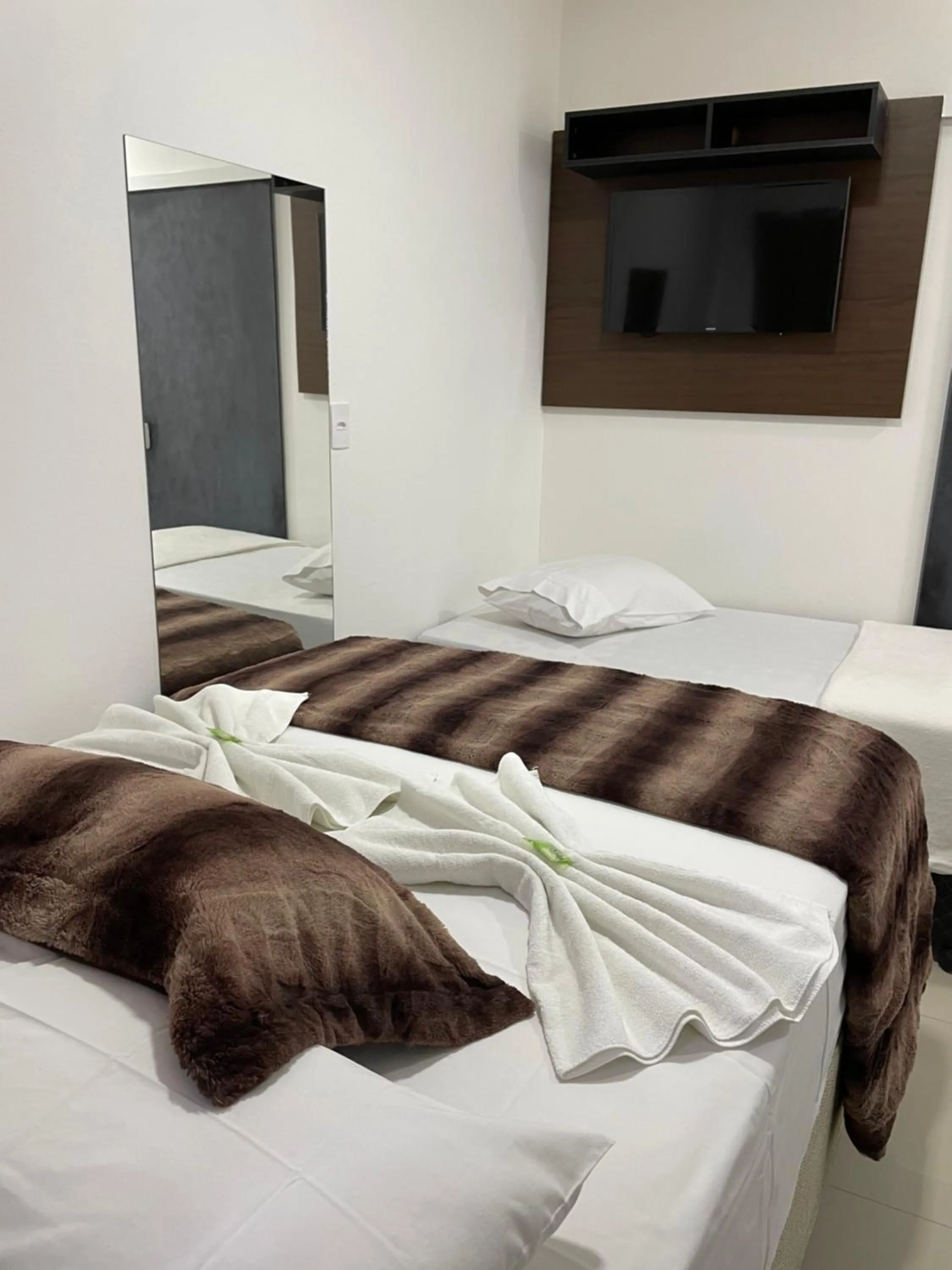 Bed in Penha Parque Pousada