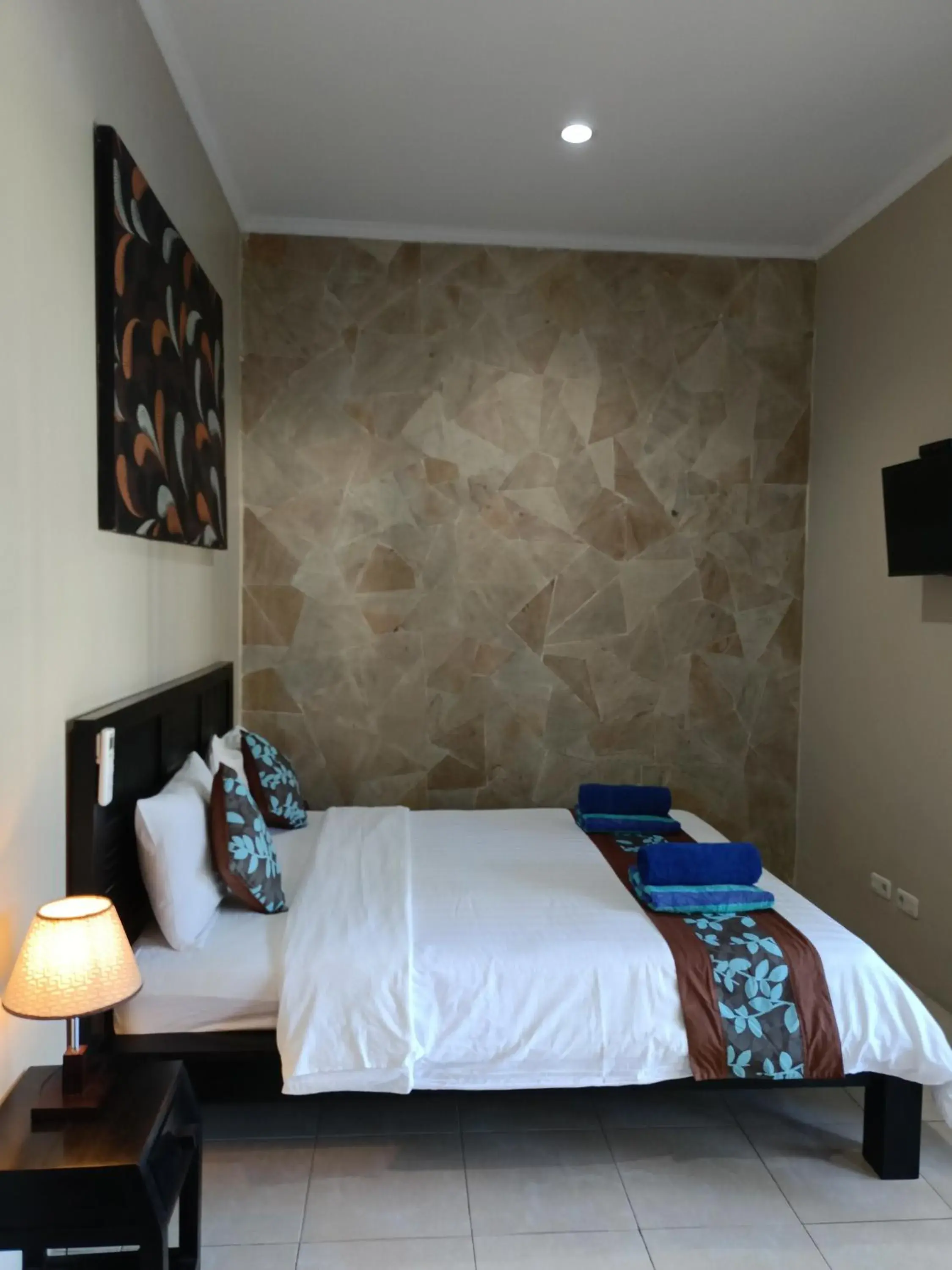 Bed in Gili Palms Resort Bed in Gili Palms Resort