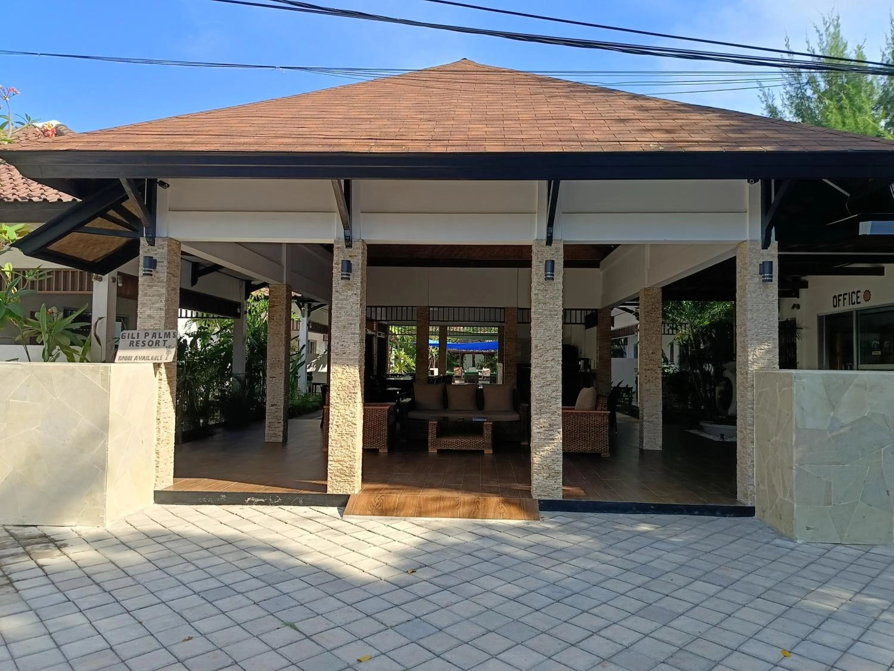 Property building in Gili Palms Resort