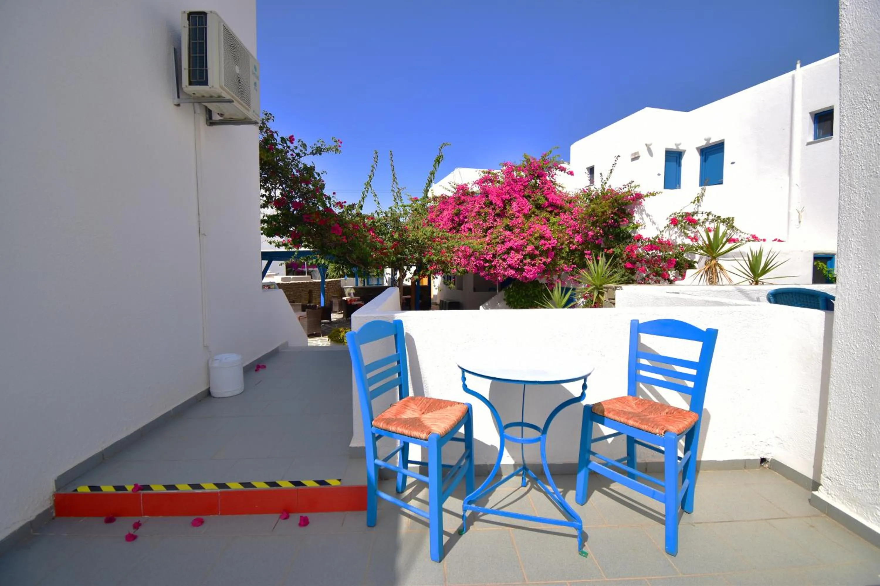 Patio in Ayeri Hotel