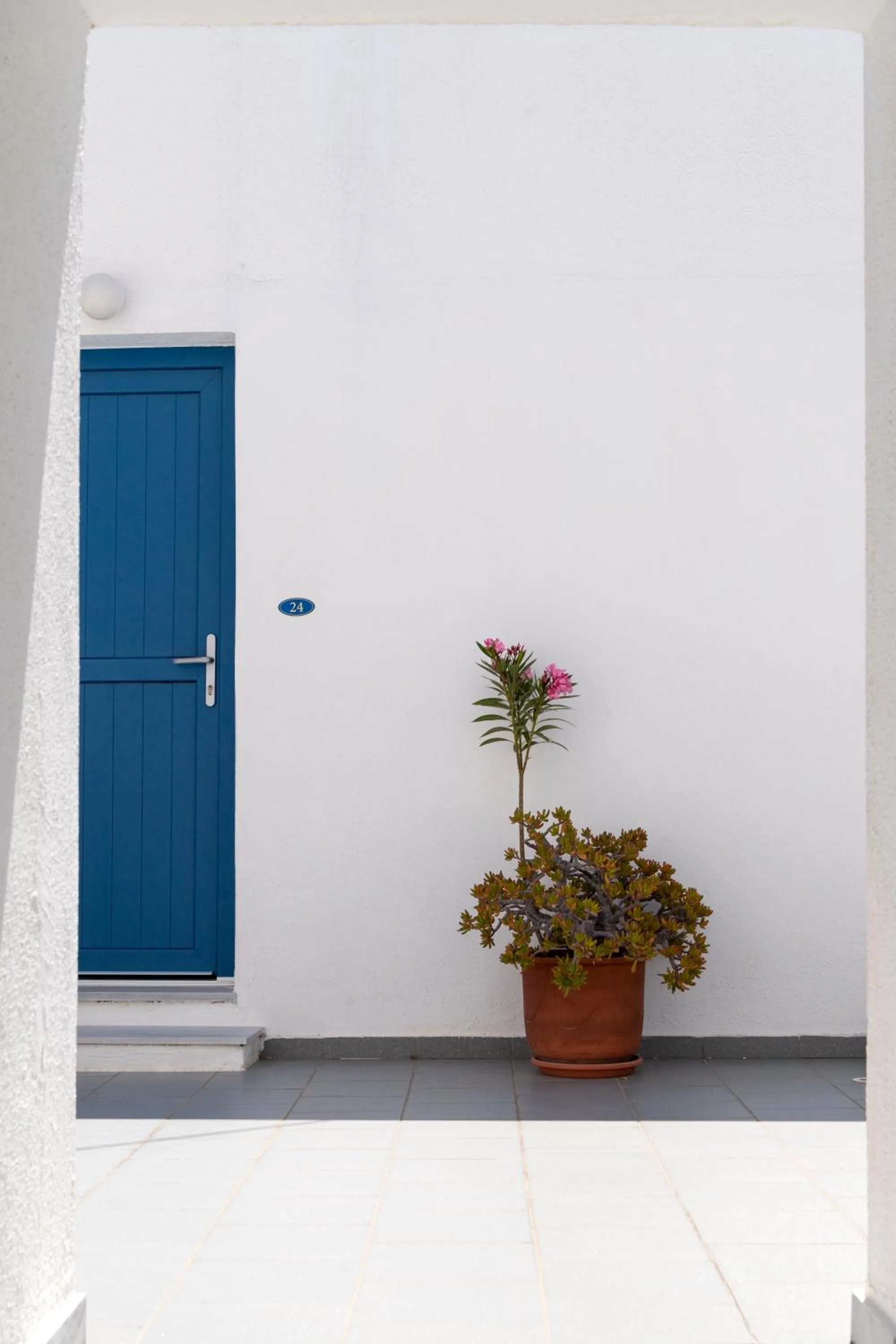 Patio in Ayeri Hotel