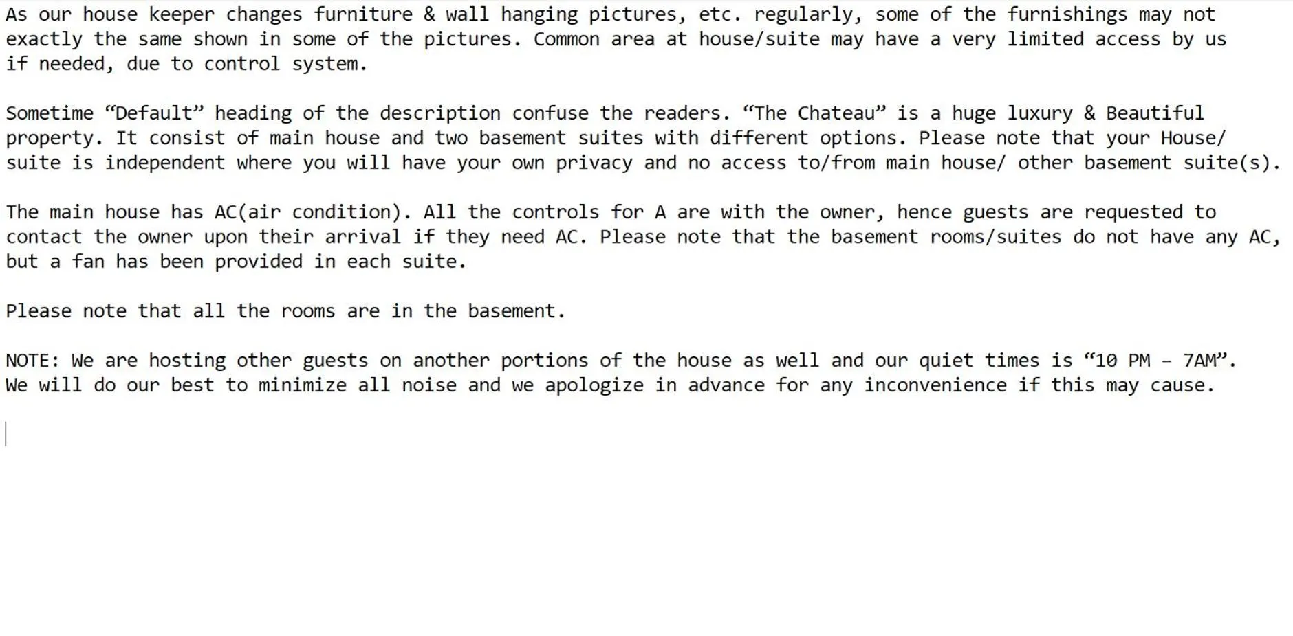 Property building in The Chateau