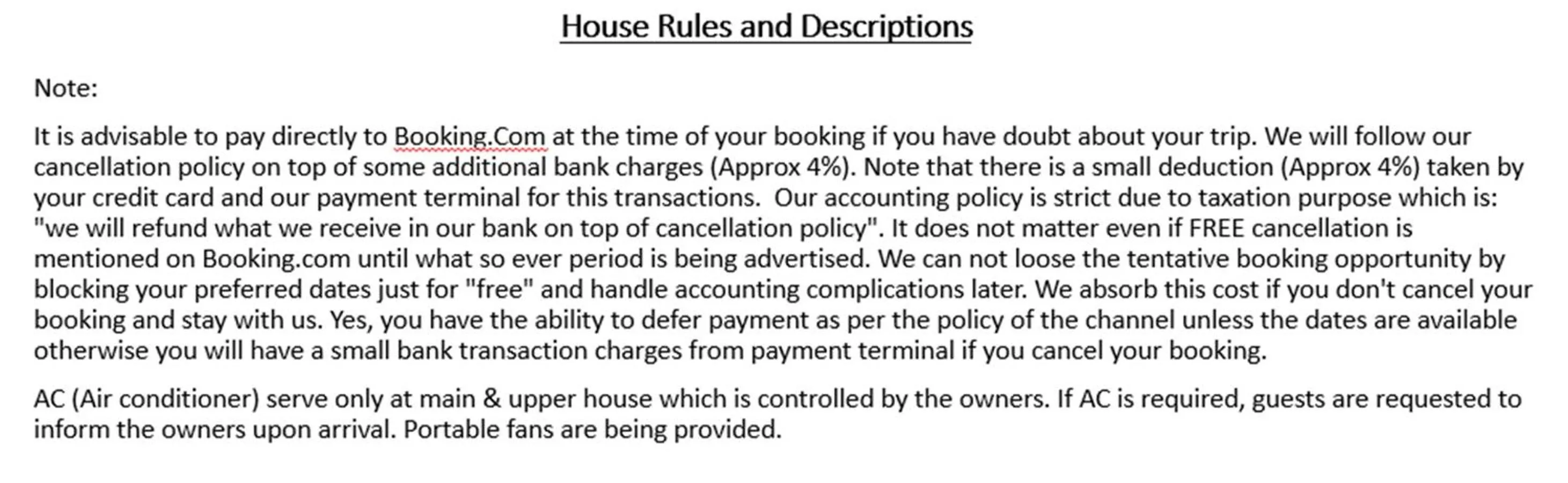 Guests in The Chateau