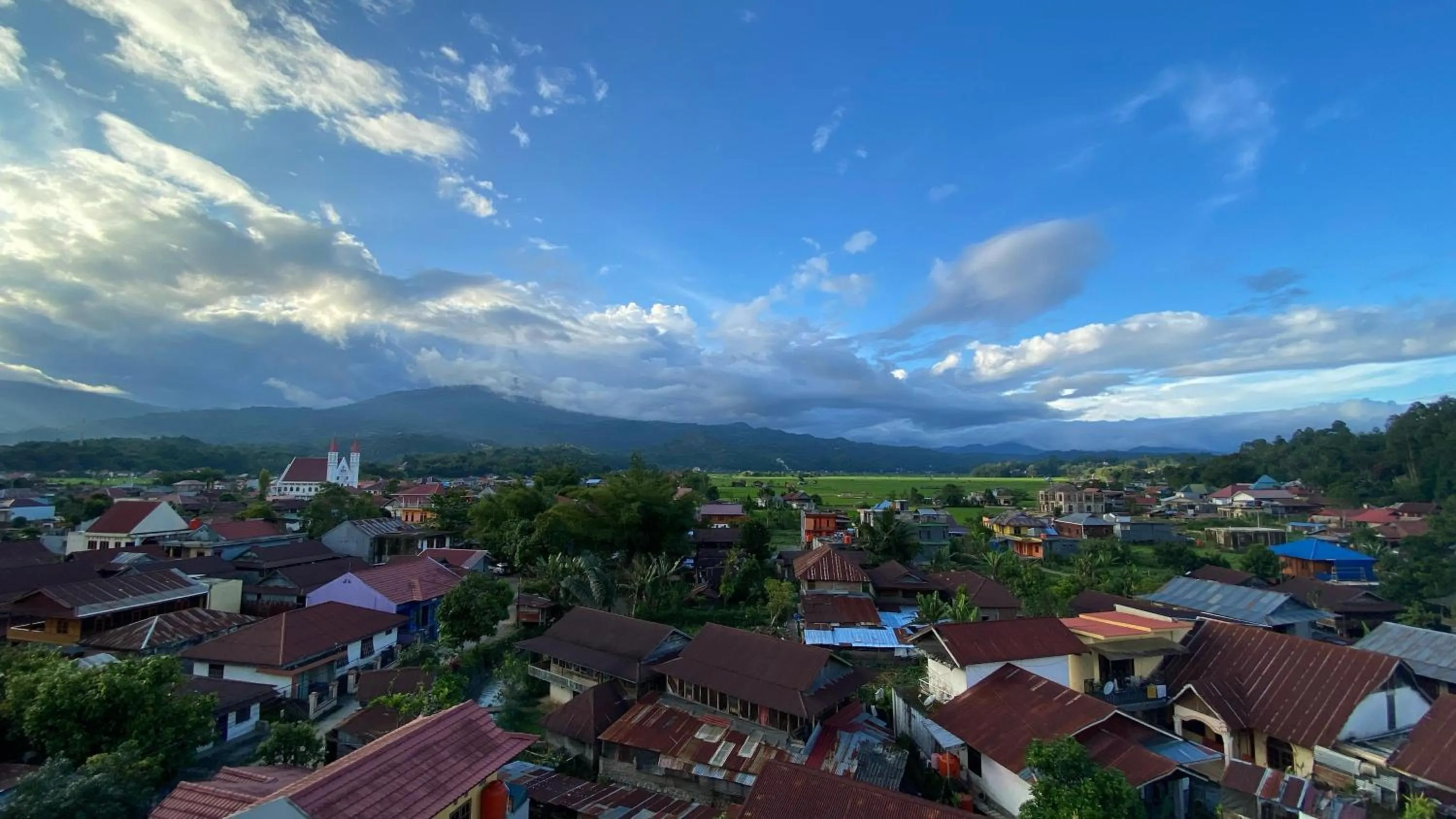 City view in Toraja Lodge Guest House