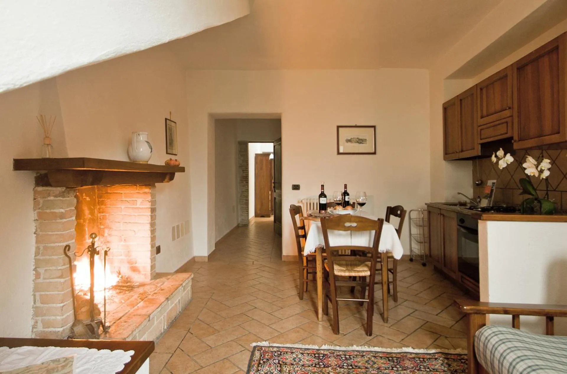 Kitchen or kitchenette in Borgo San Valentino