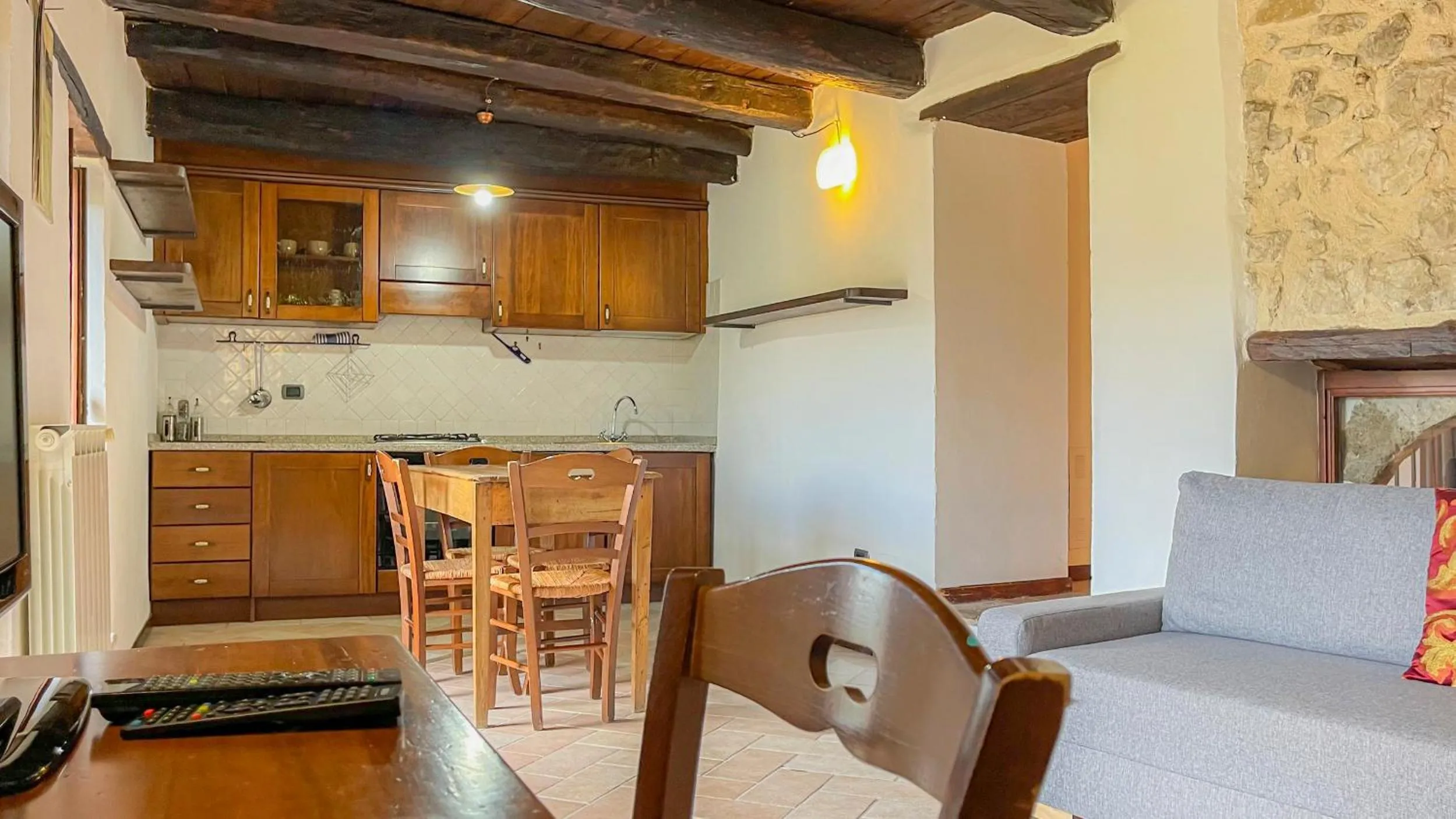 Kitchen or kitchenette in Borgo San Valentino