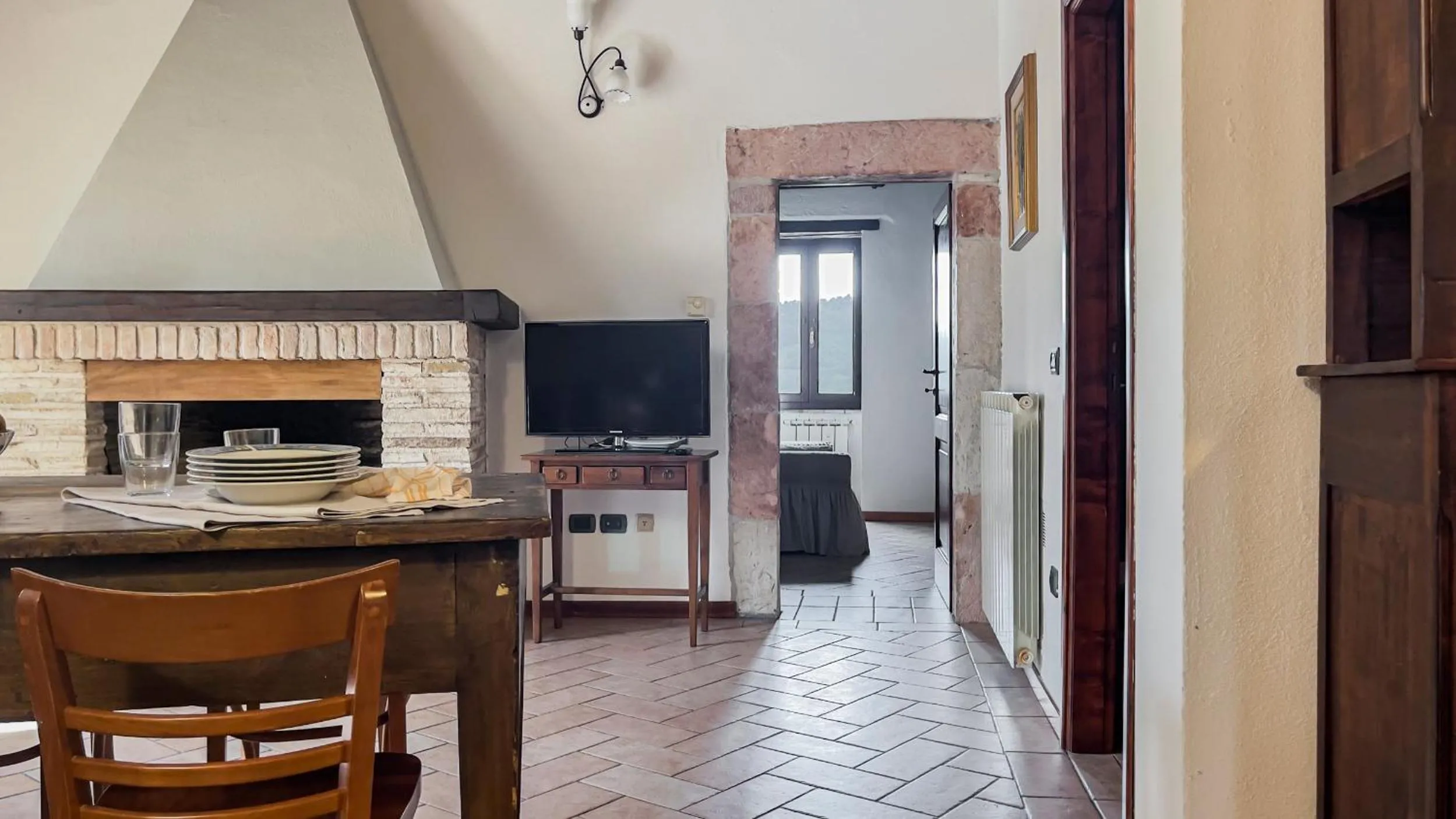 Kitchen or kitchenette in Borgo San Valentino