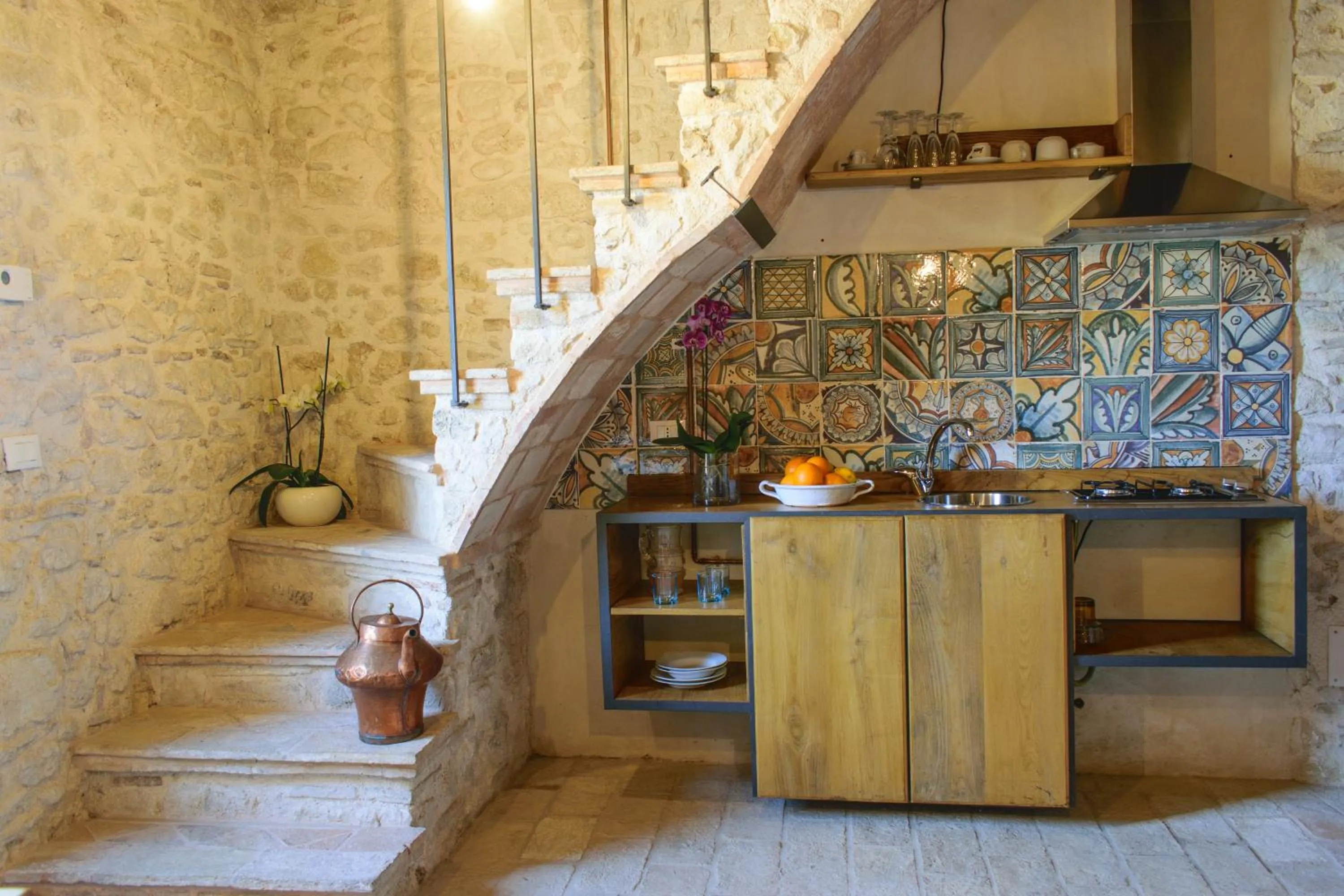 Kitchen or kitchenette in Borgo San Valentino