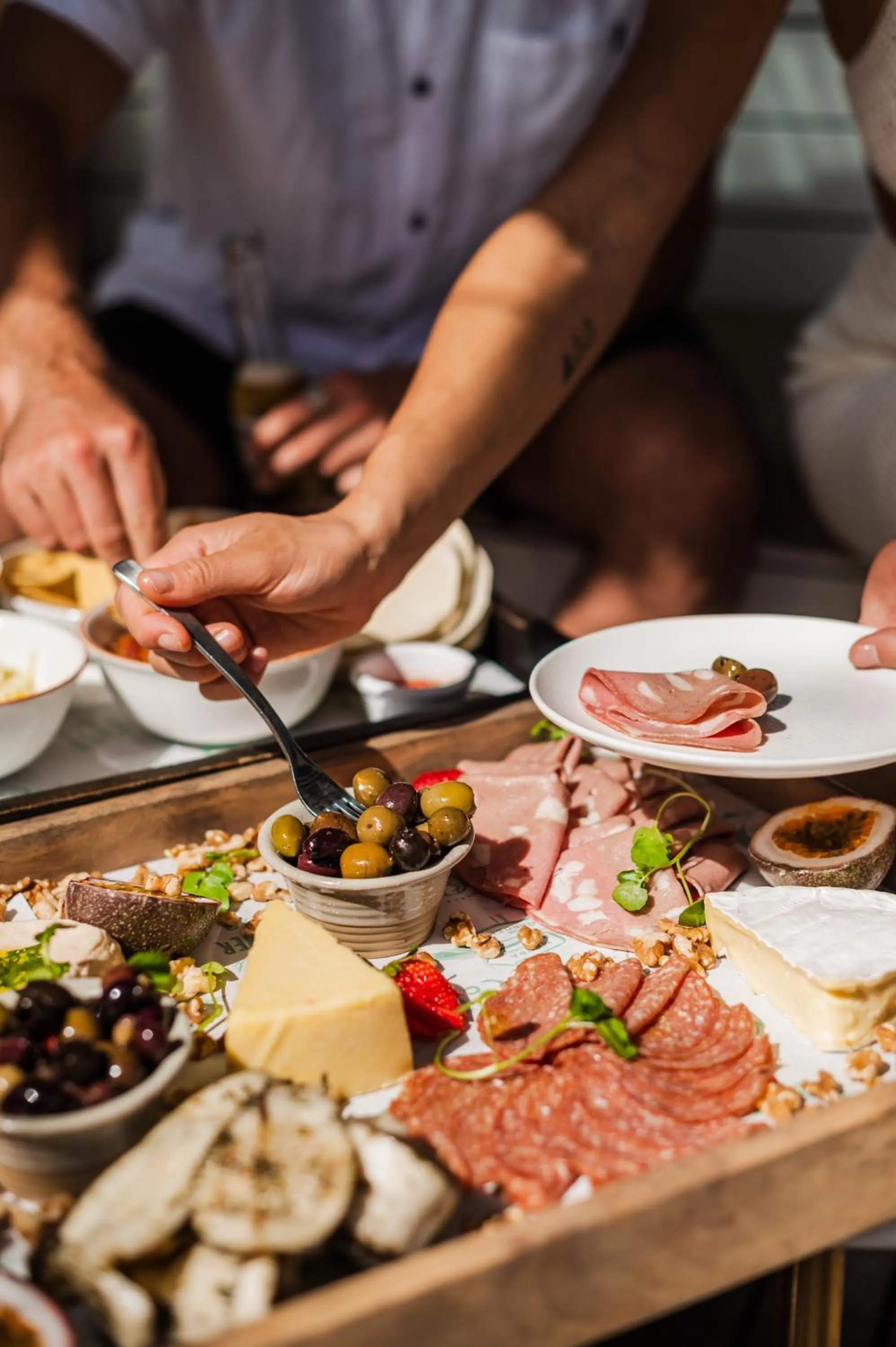 Food close-up in Coogee Bay Hotel