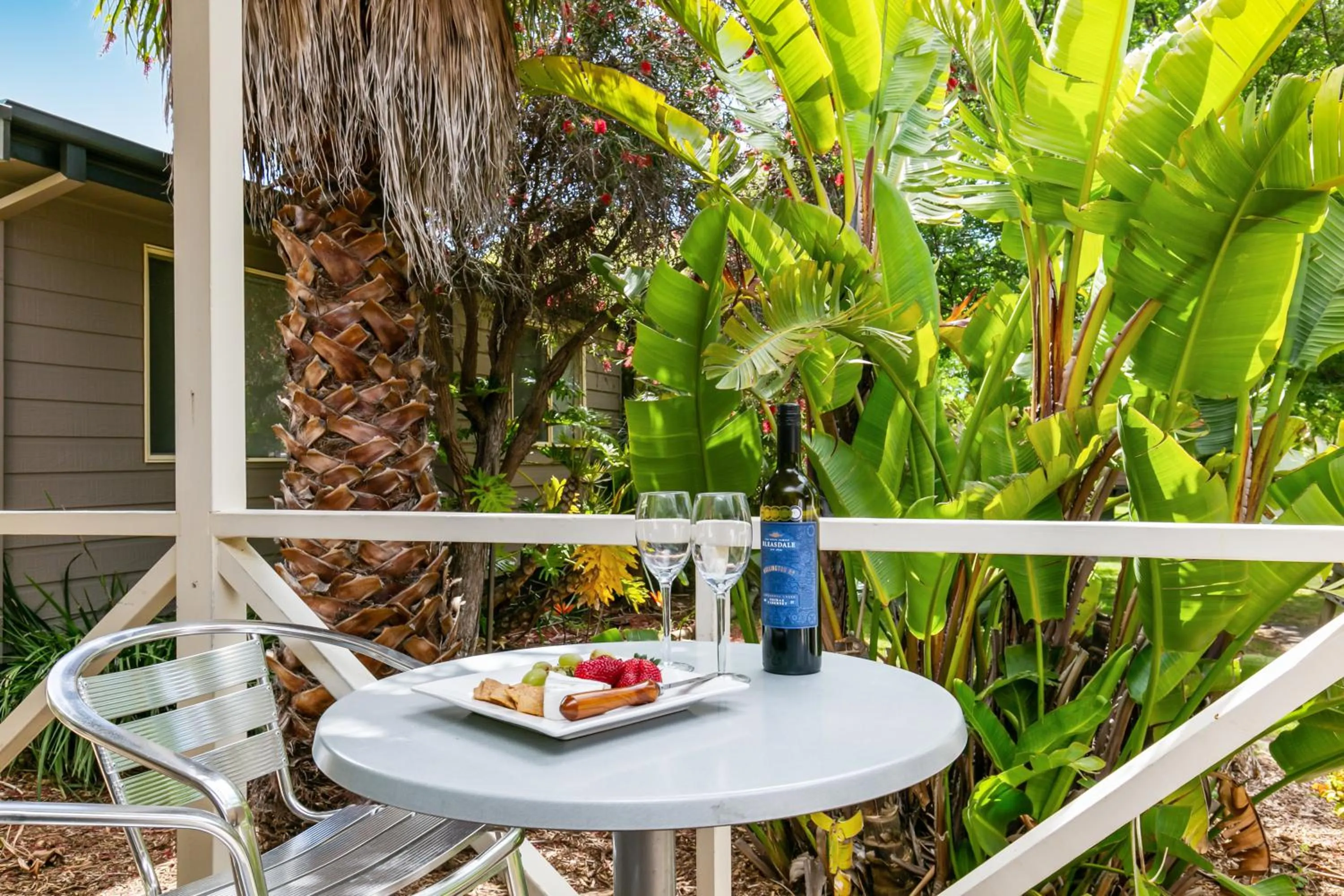 Balcony/Terrace in BIG4 Port Elliot Holiday Park