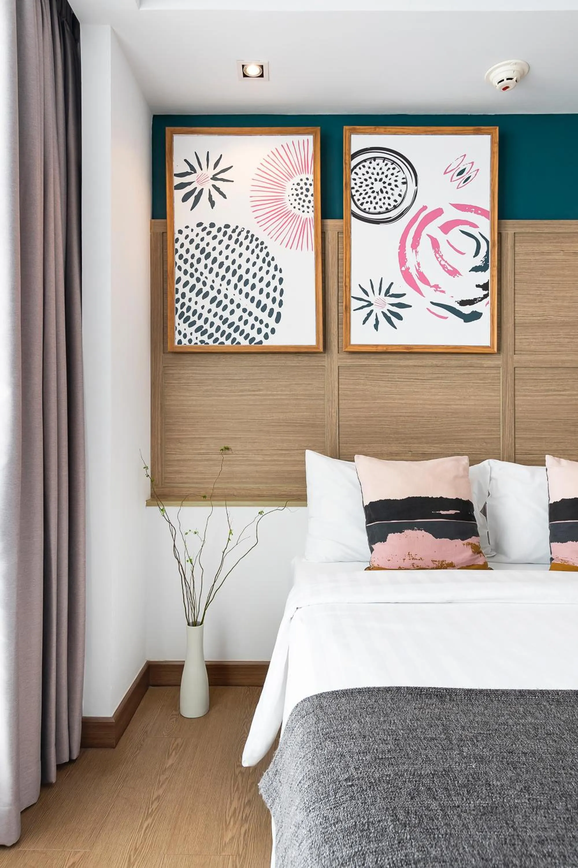 Bed in Darley Hotel Chiangmai