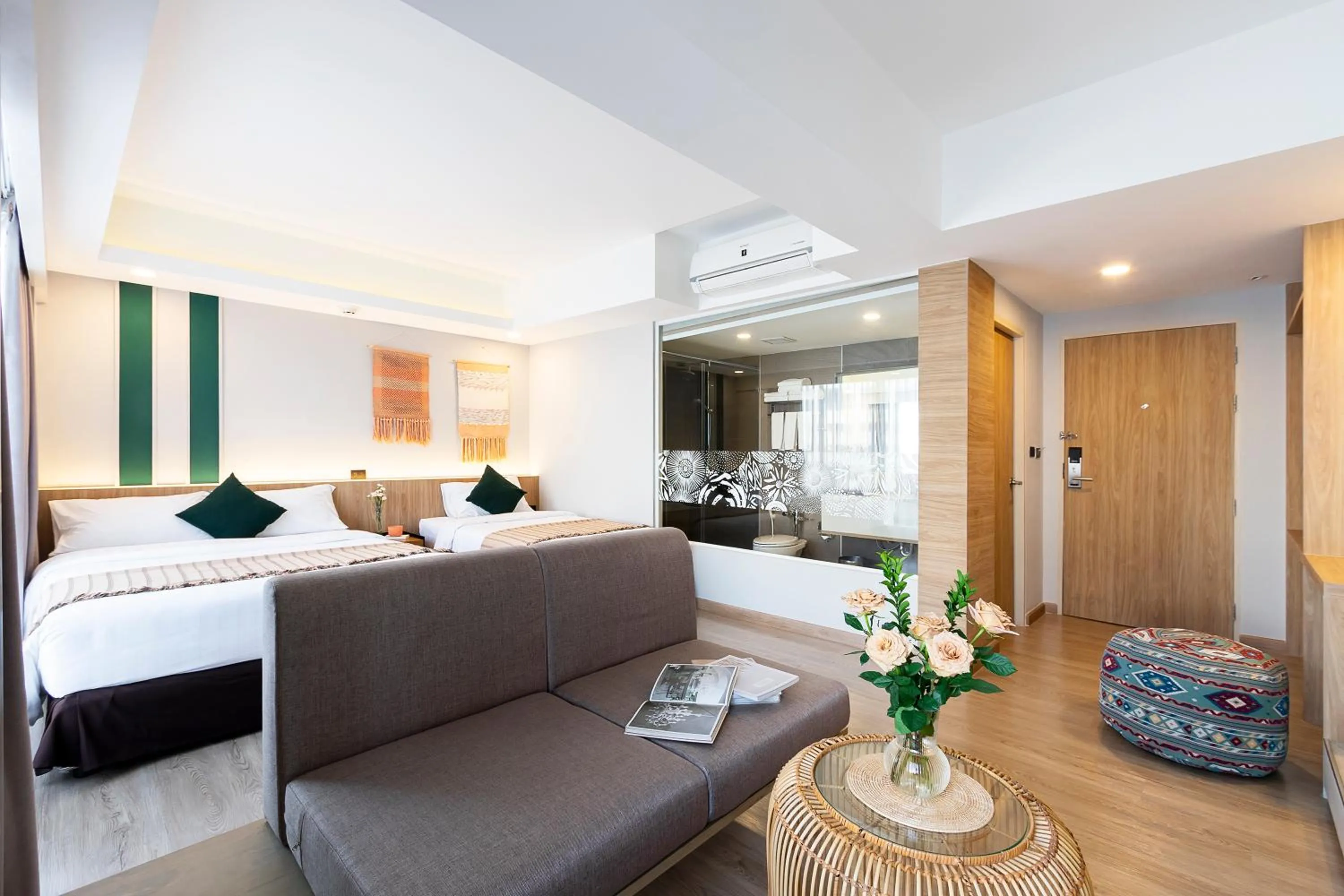 Bed in Darley Hotel Chiangmai