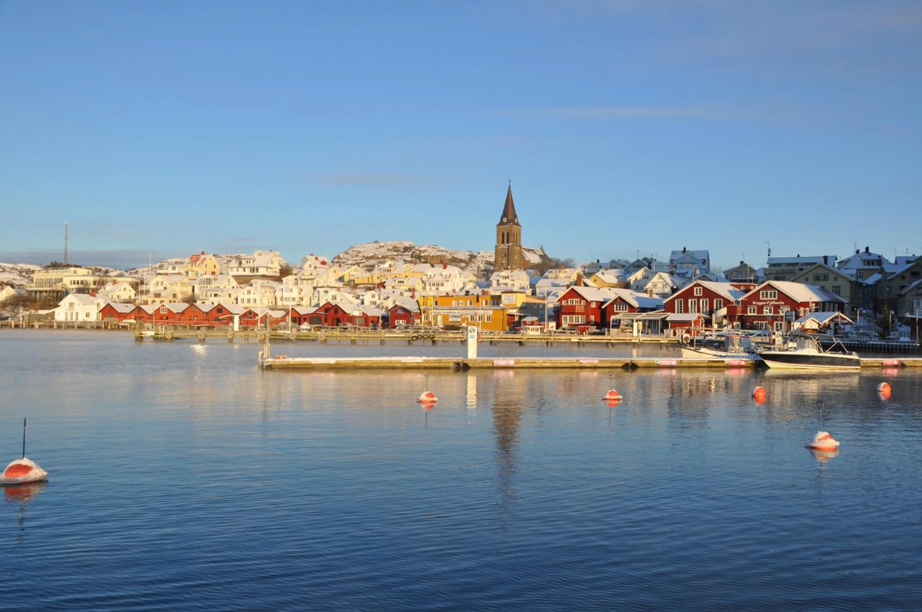 Winter in Bryggan Fjällbacka