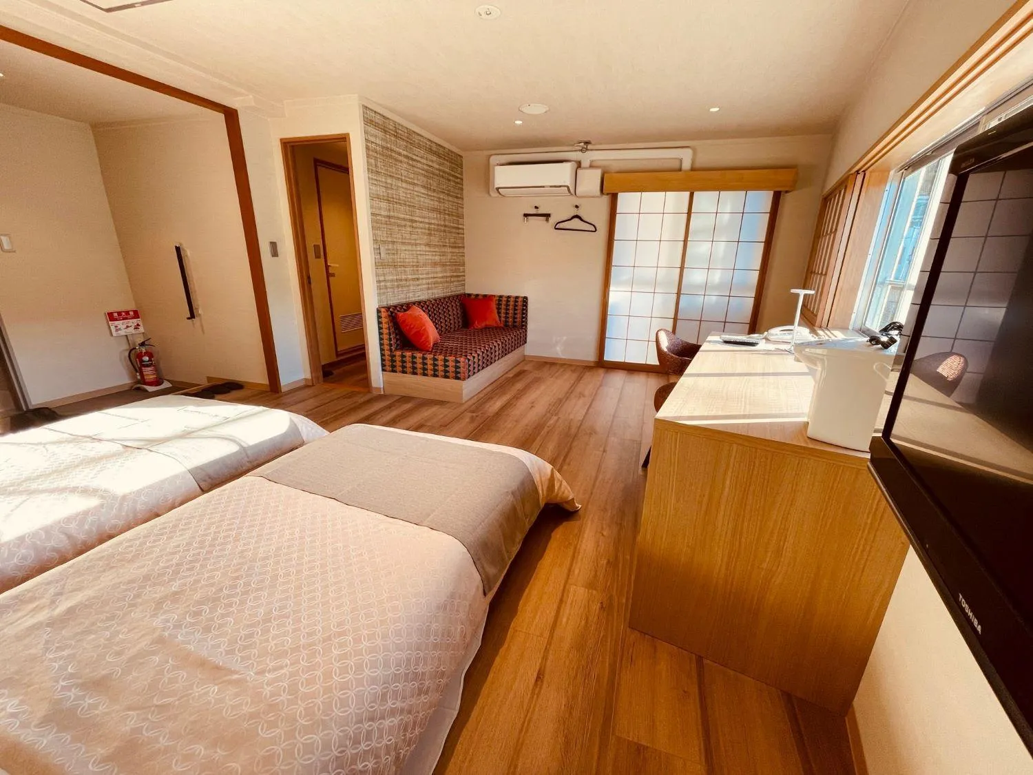 Bed in Stay View Ikaho