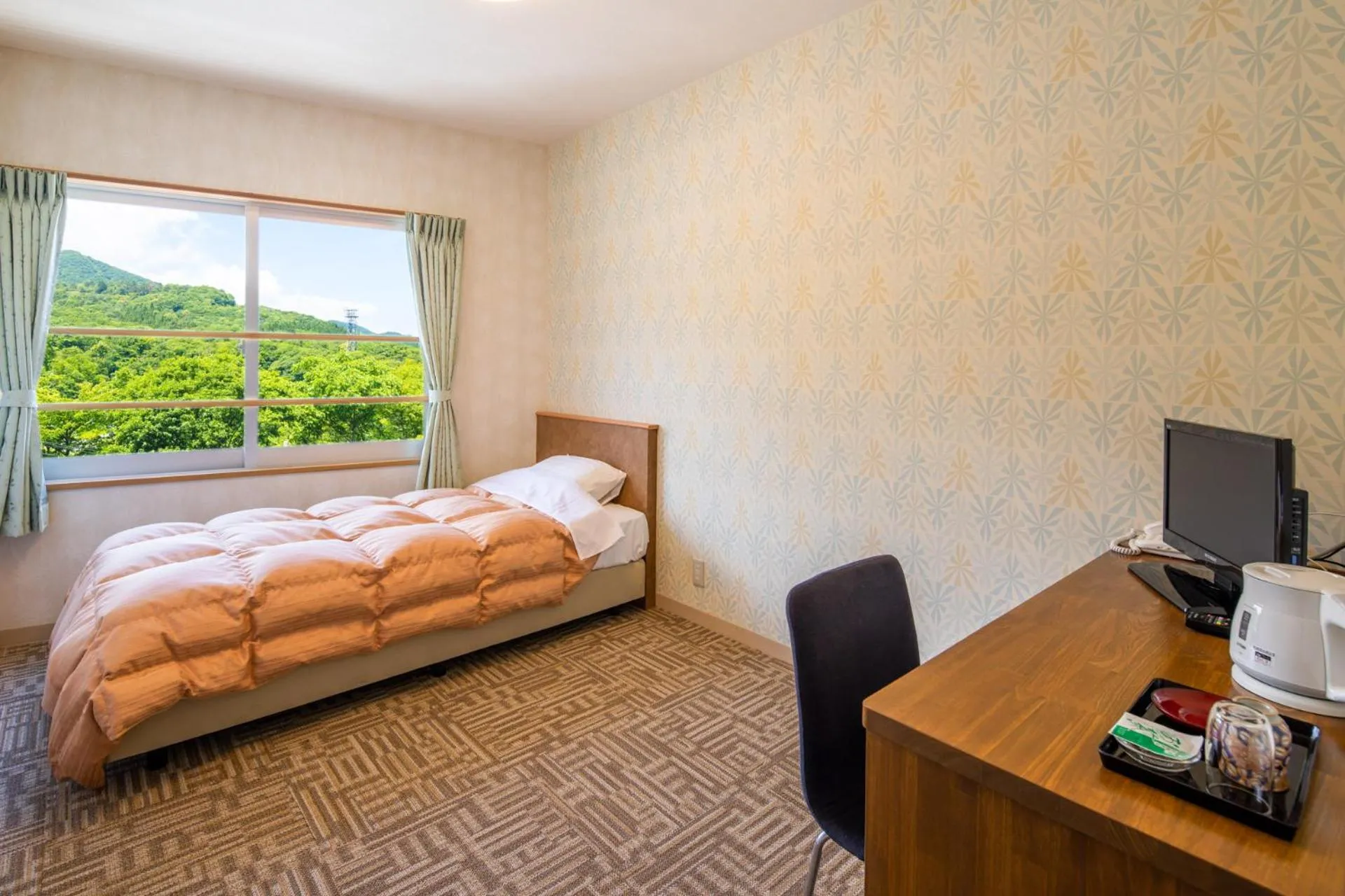 Bed in Stay View Ikaho