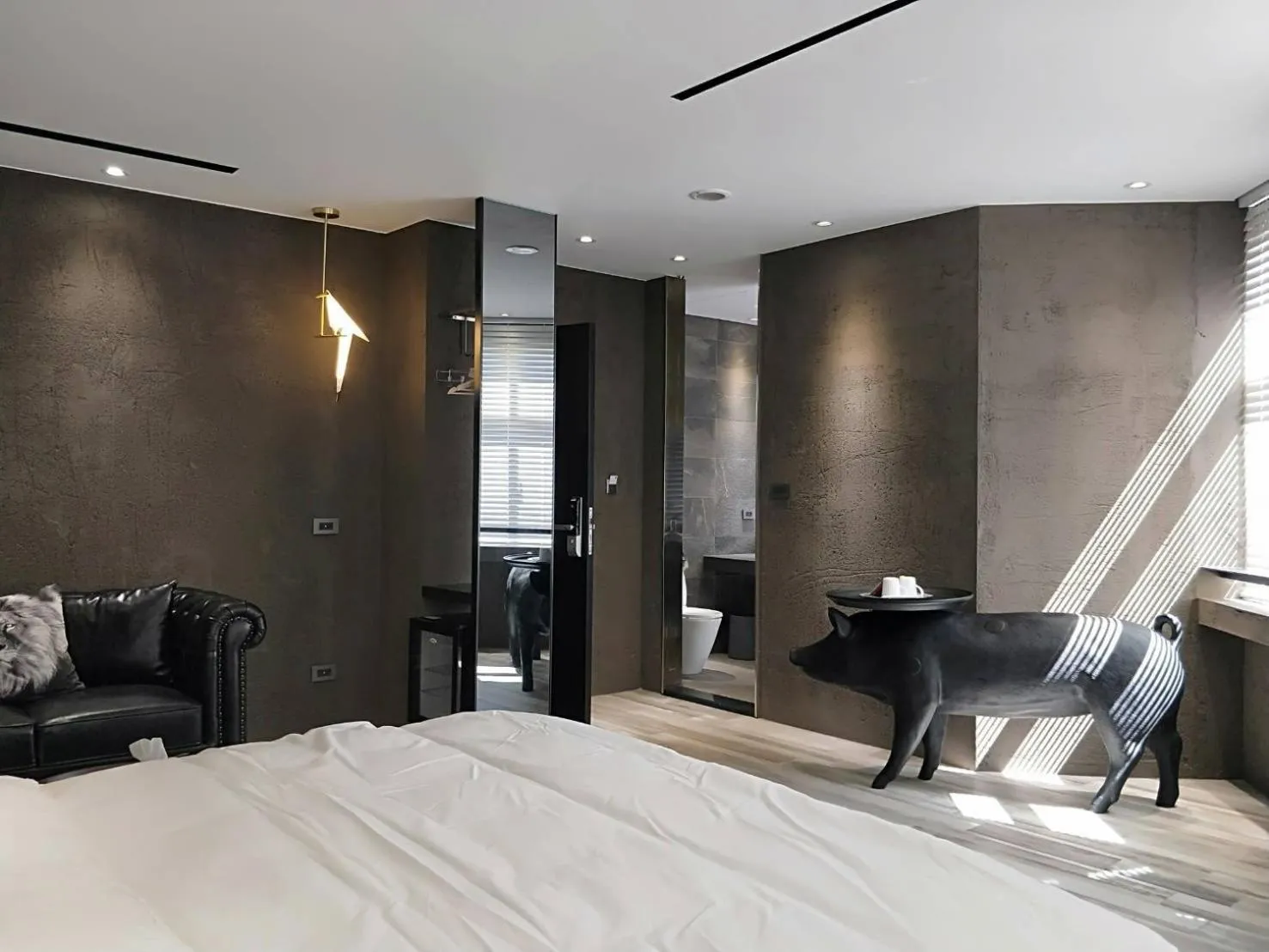 Bed in 小小邸 Small Hotel