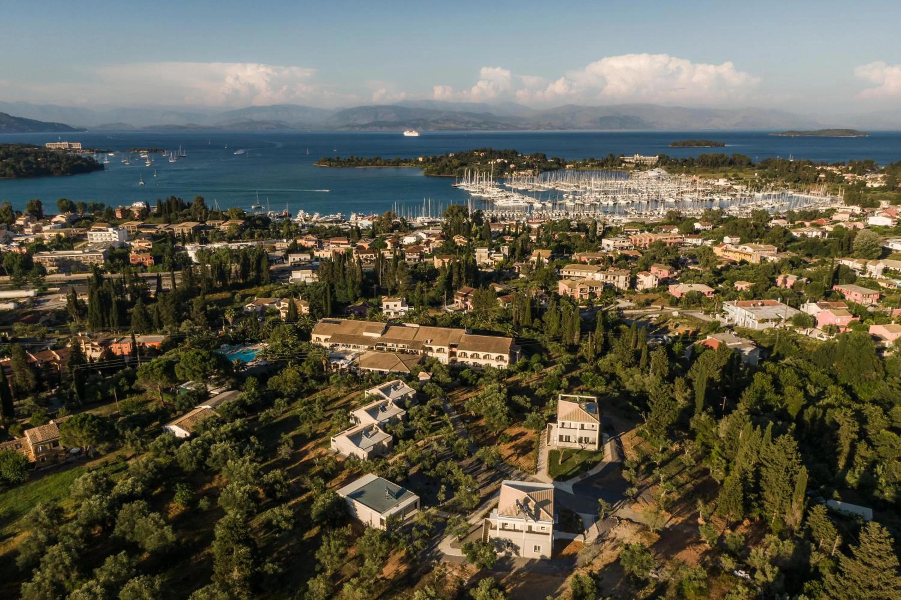 Bird's eye view in Art Hotel Debono